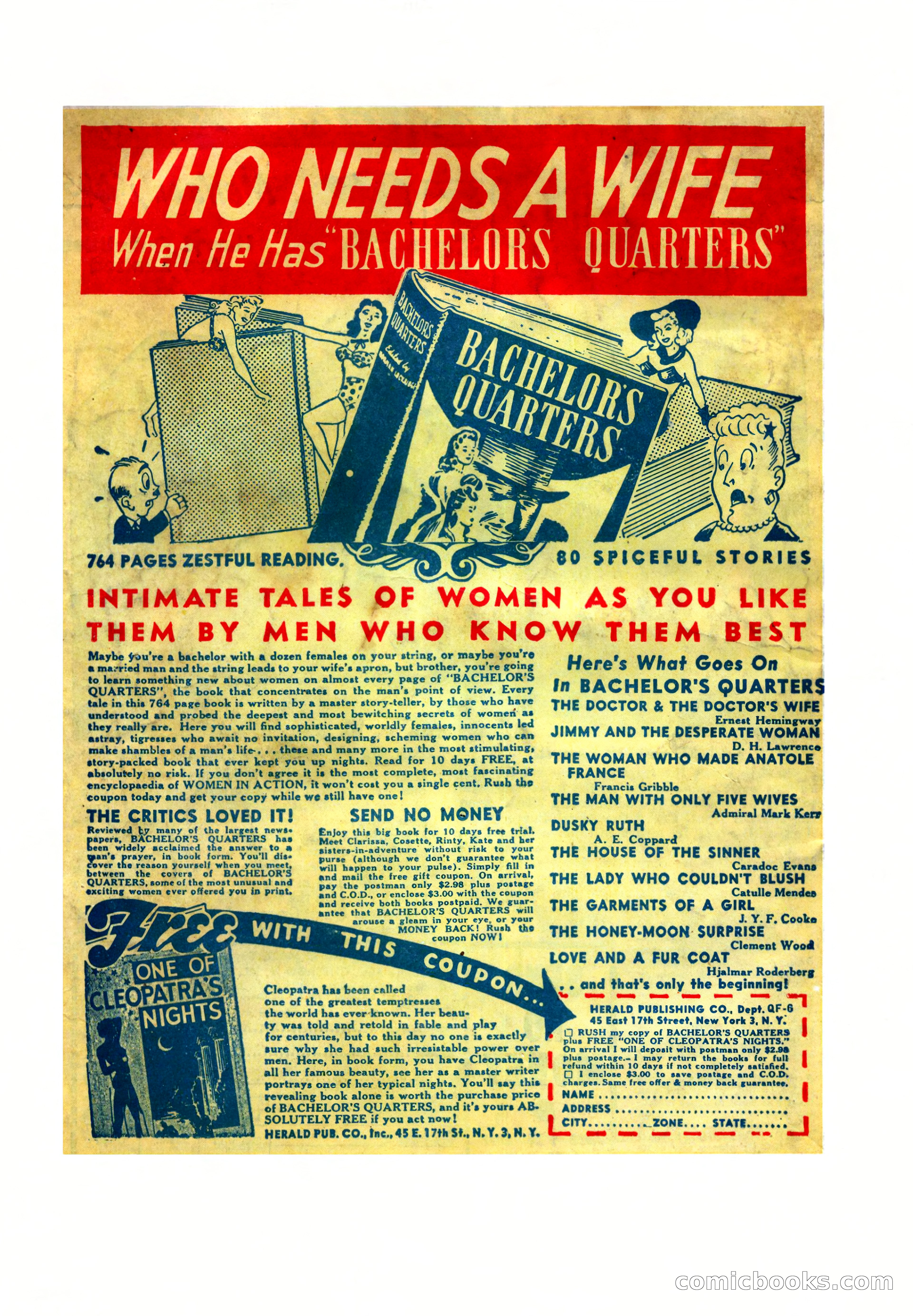 Sports Fiction, June 1947 — page 100 of 100