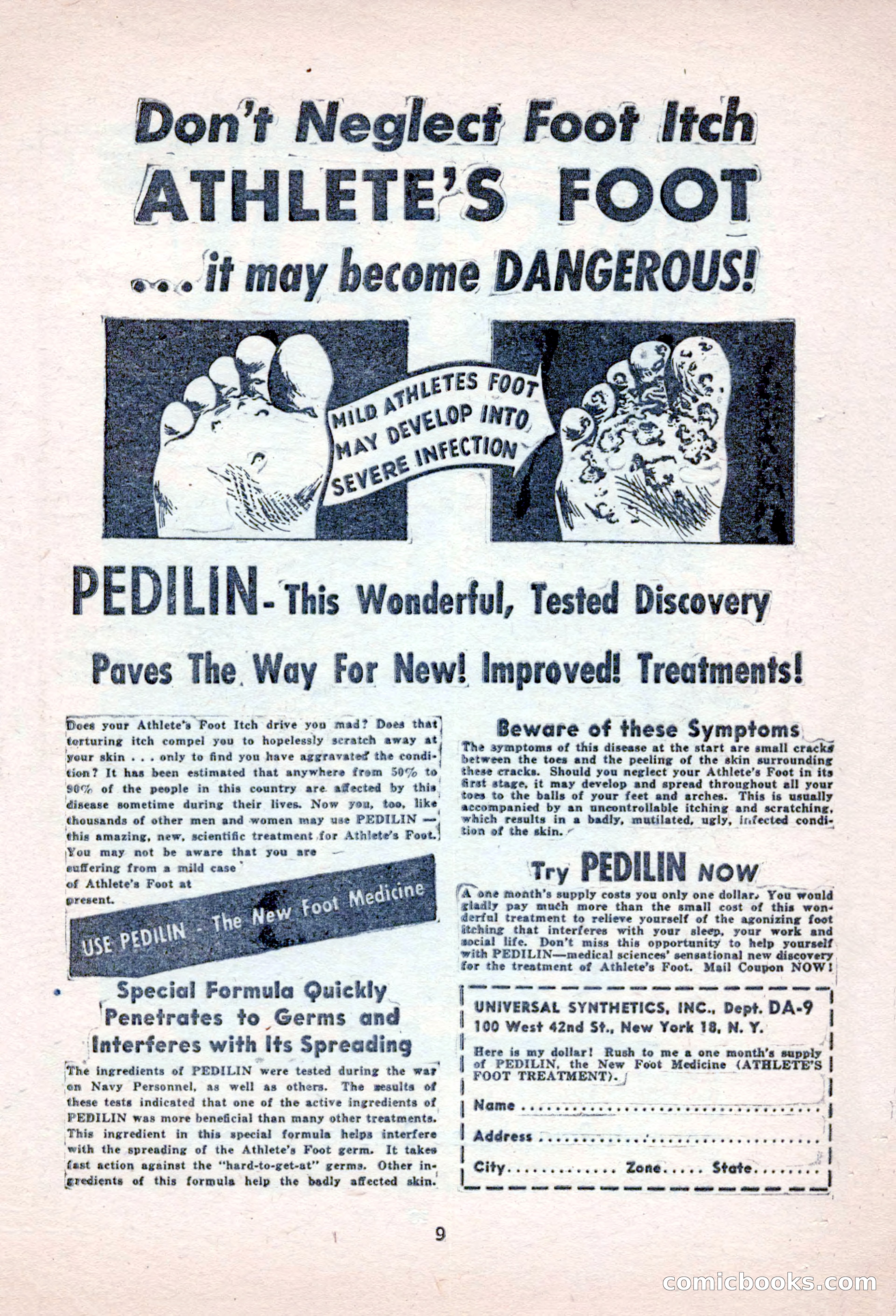 Sports Fiction, September 1947 — page 9 of 100