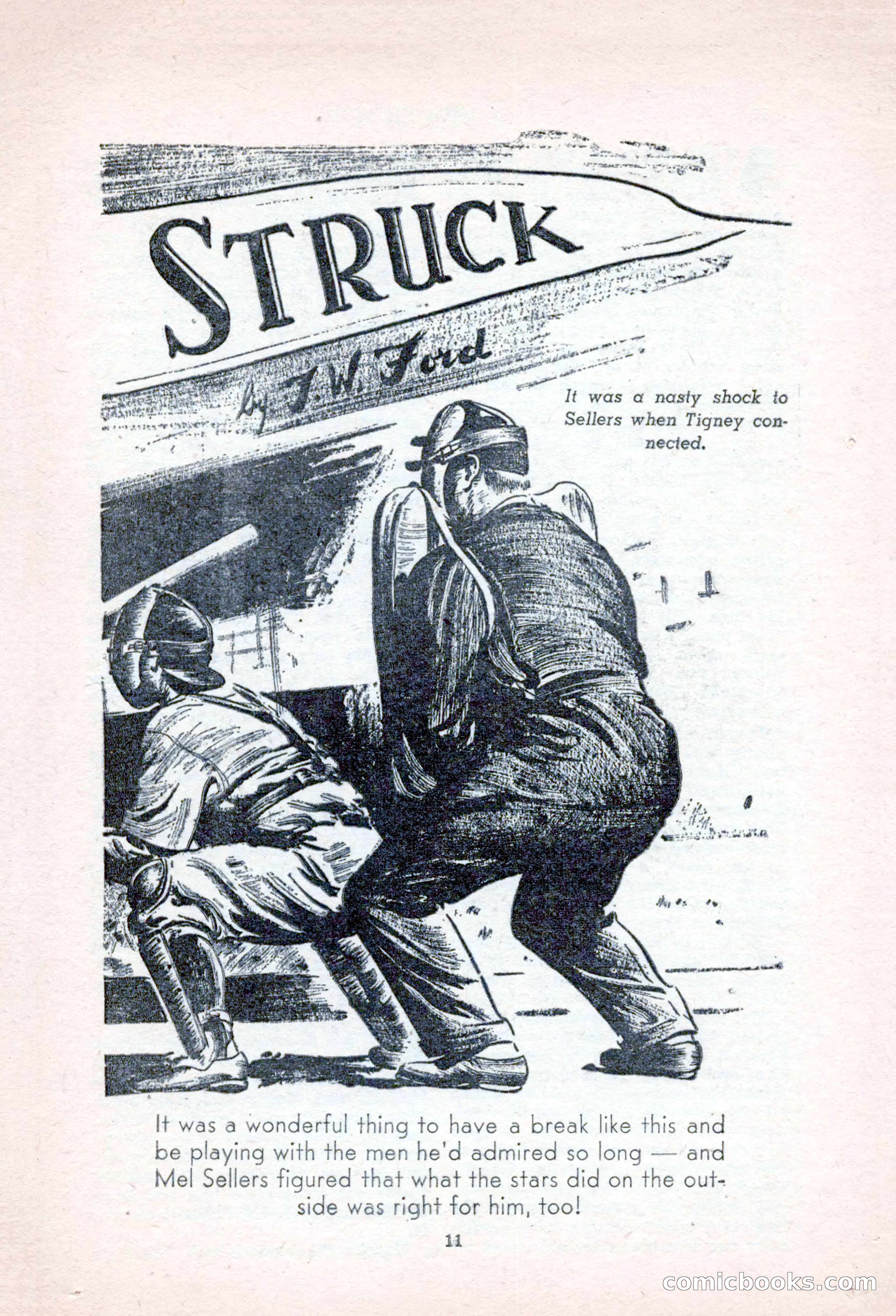 Sports Fiction, September 1947 — page 11 of 100