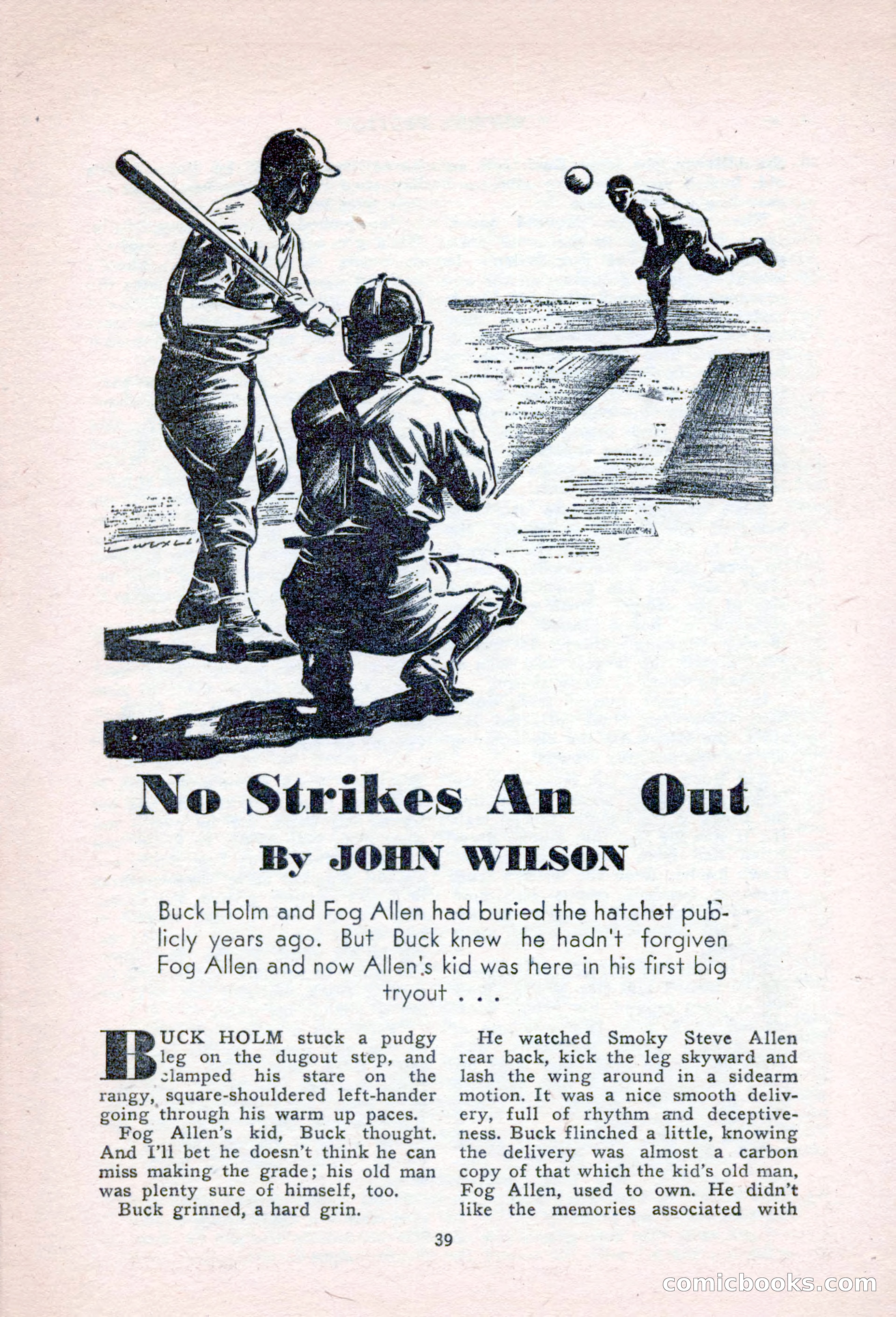 Sports Fiction, September 1947 — page 39 of 100