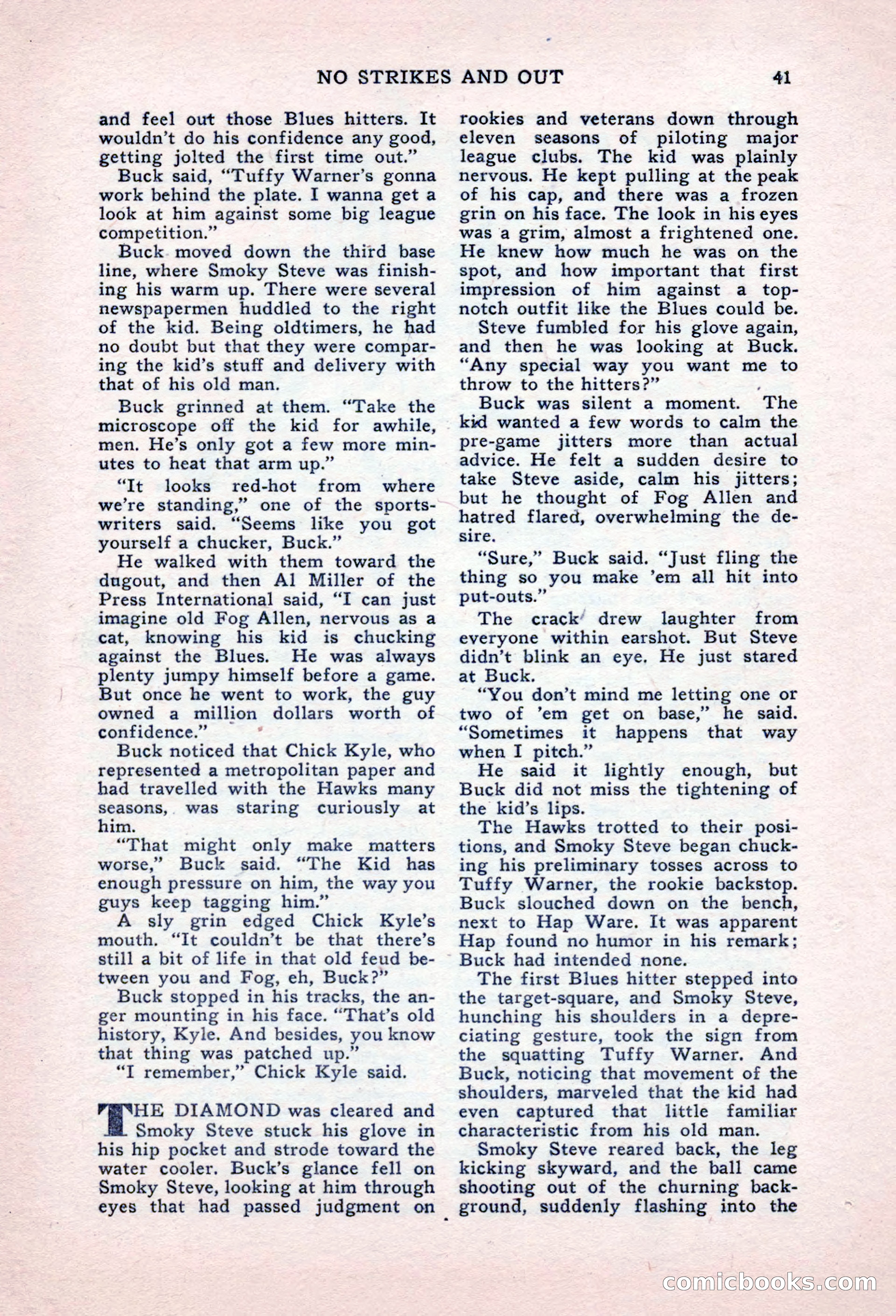 Sports Fiction, September 1947 — page 41 of 100