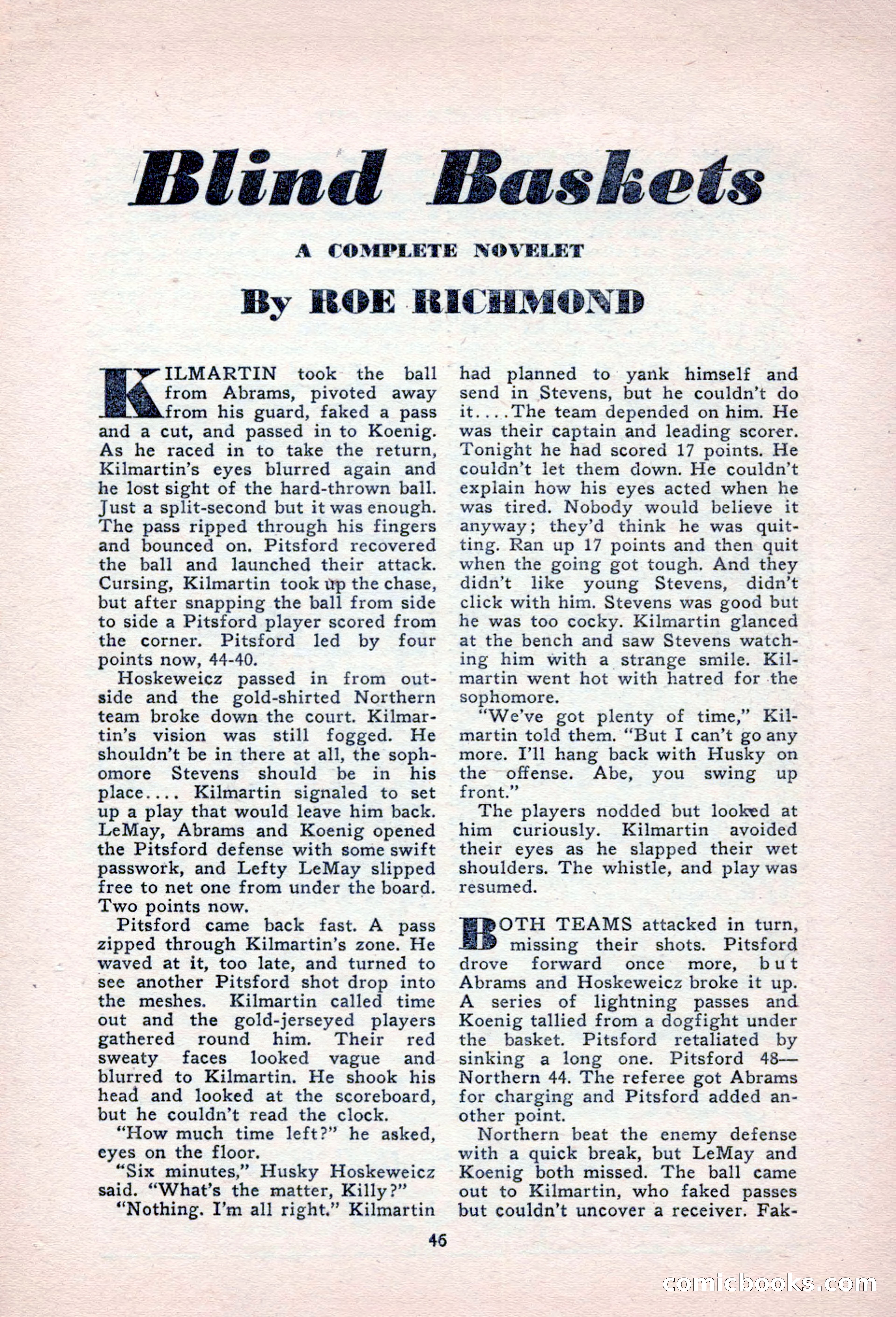 Sports Fiction, September 1947 — page 46 of 100