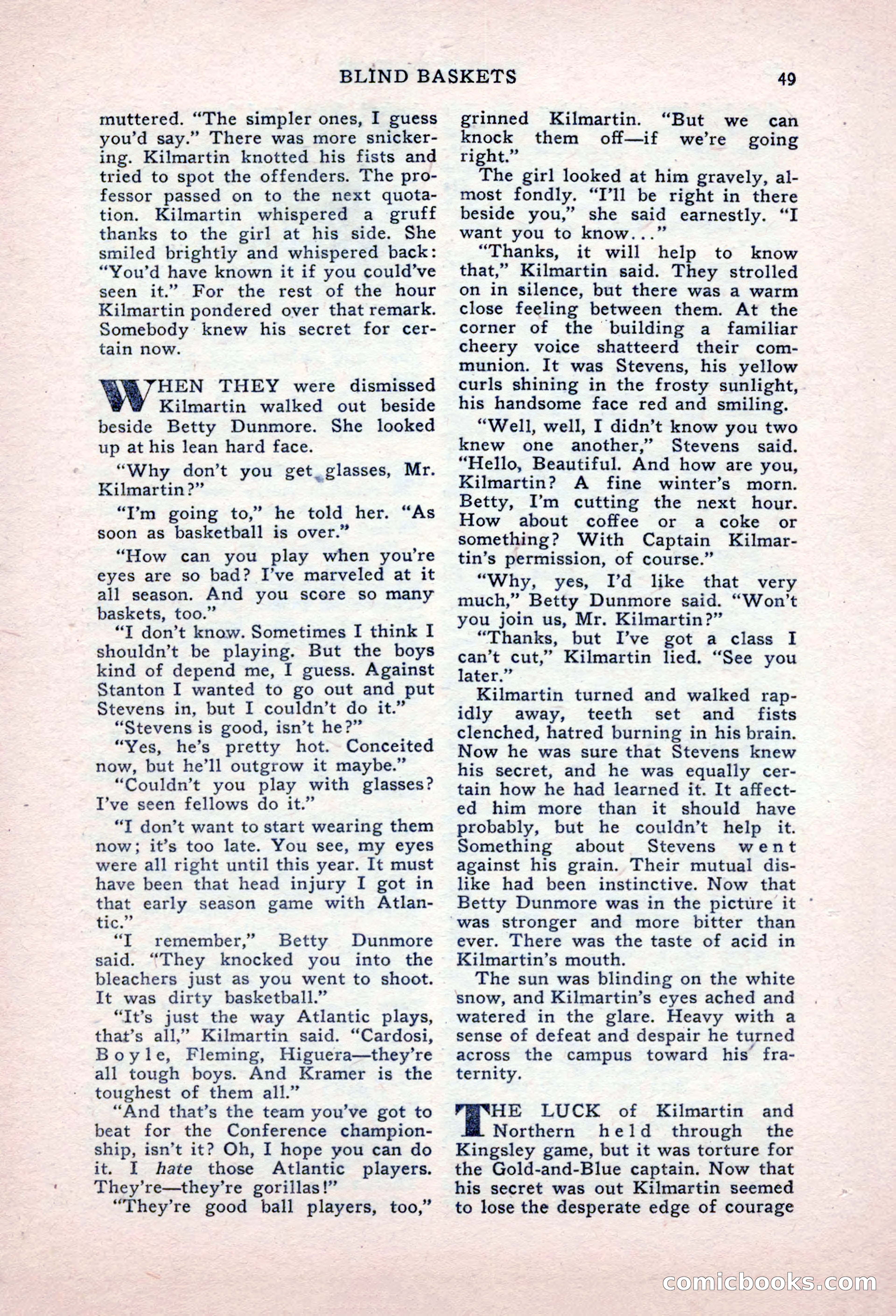 Sports Fiction, September 1947 — page 49 of 100