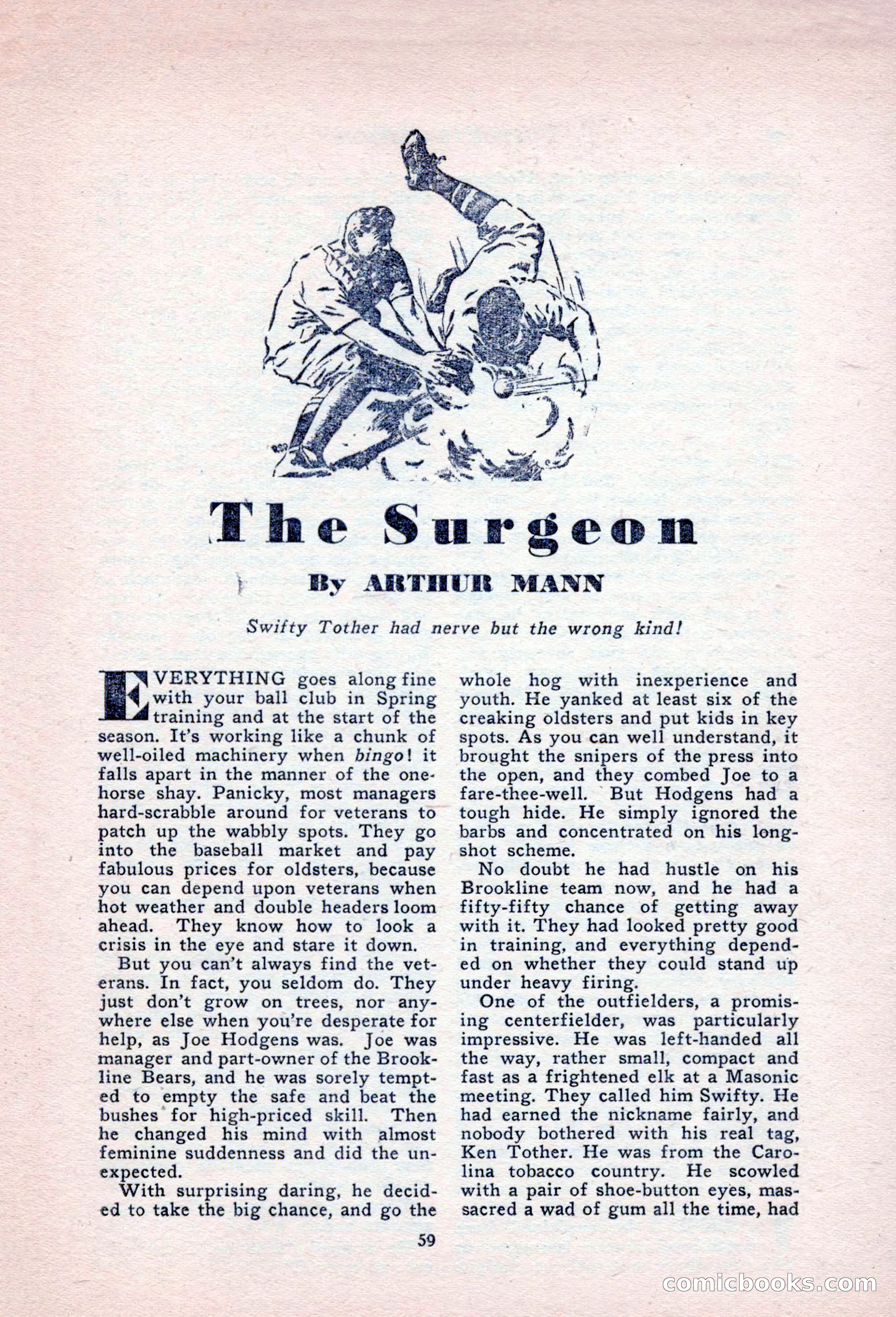 Sports Fiction, September 1947 — page 59 of 100