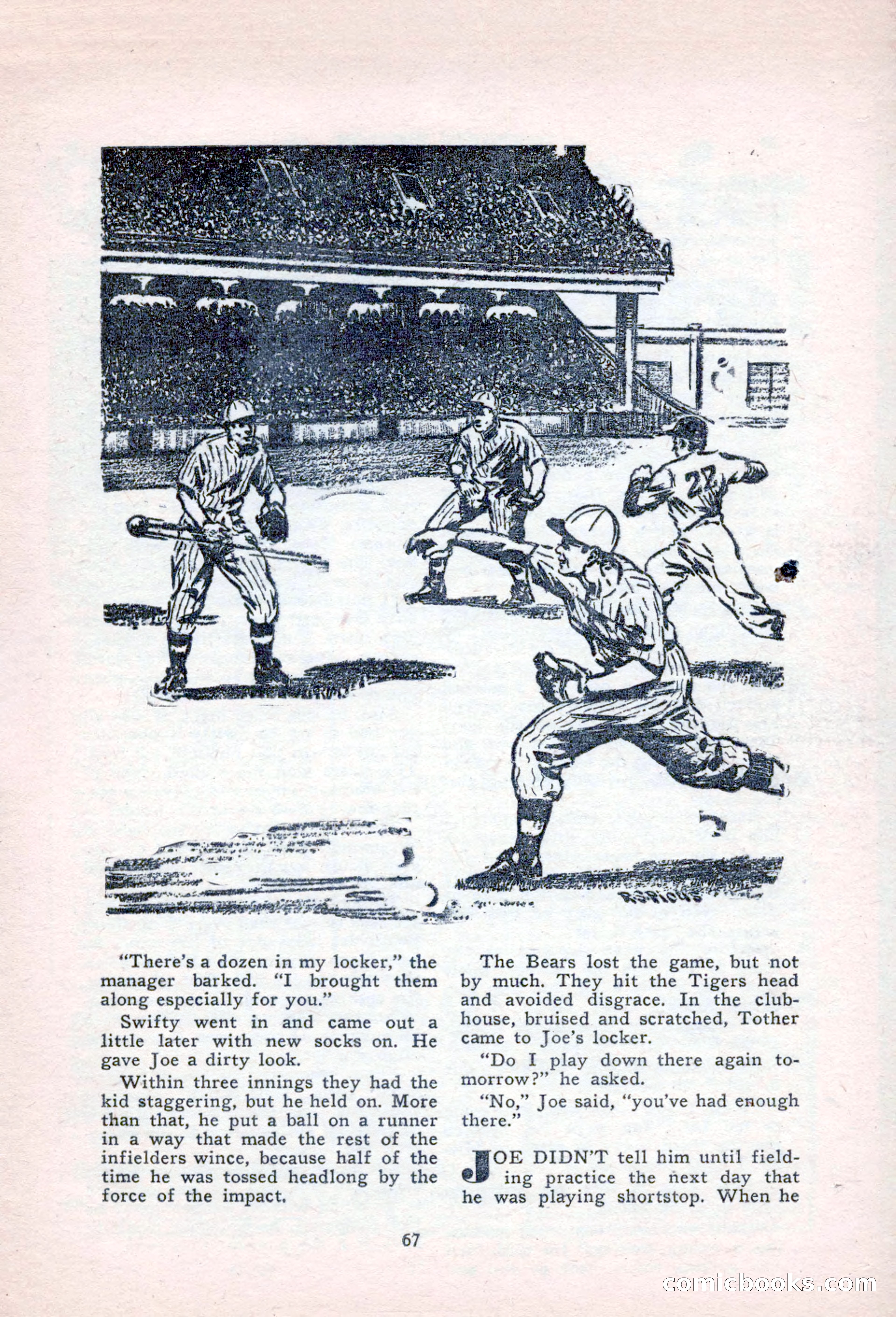 Sports Fiction, September 1947 — page 67 of 100