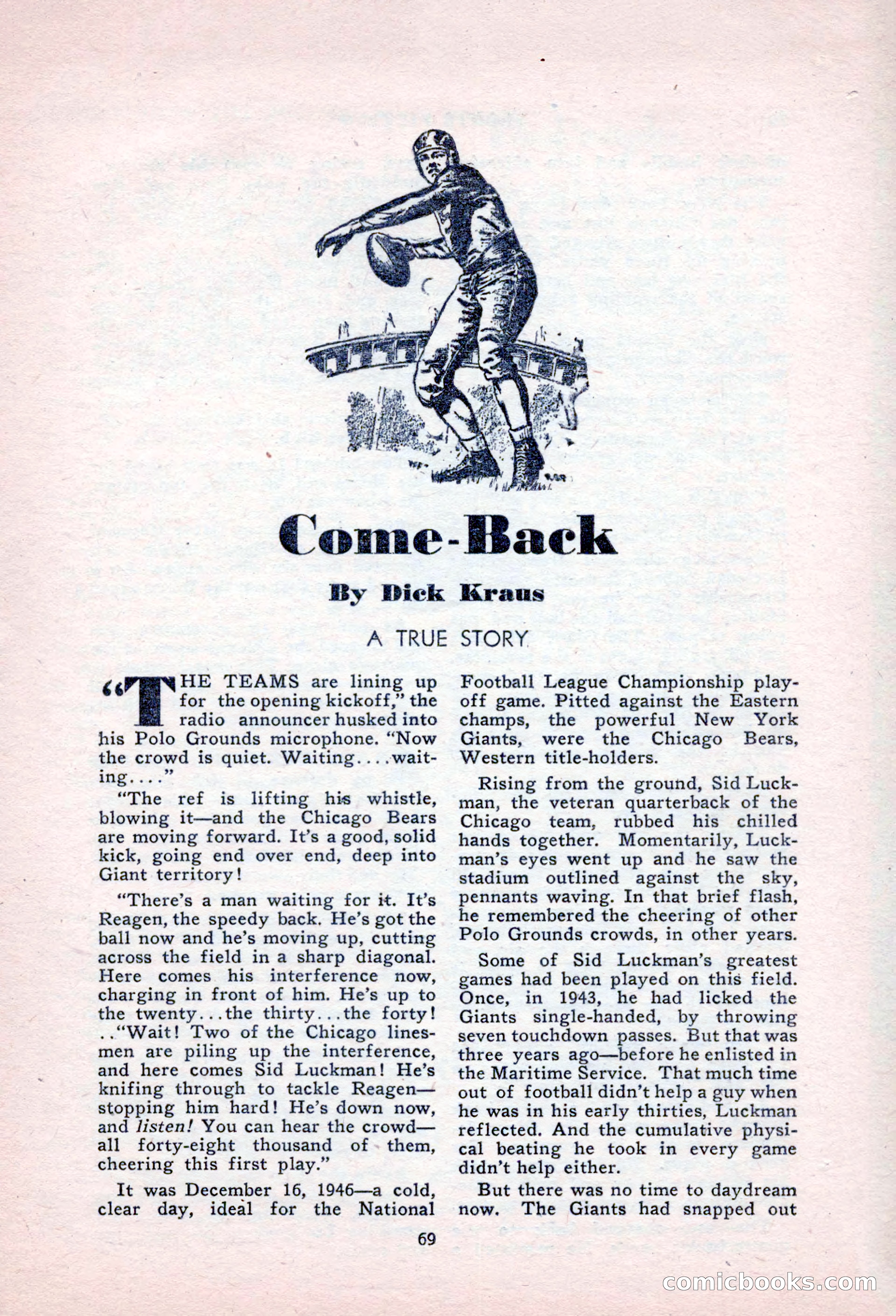 Sports Fiction, September 1947 — page 69 of 100