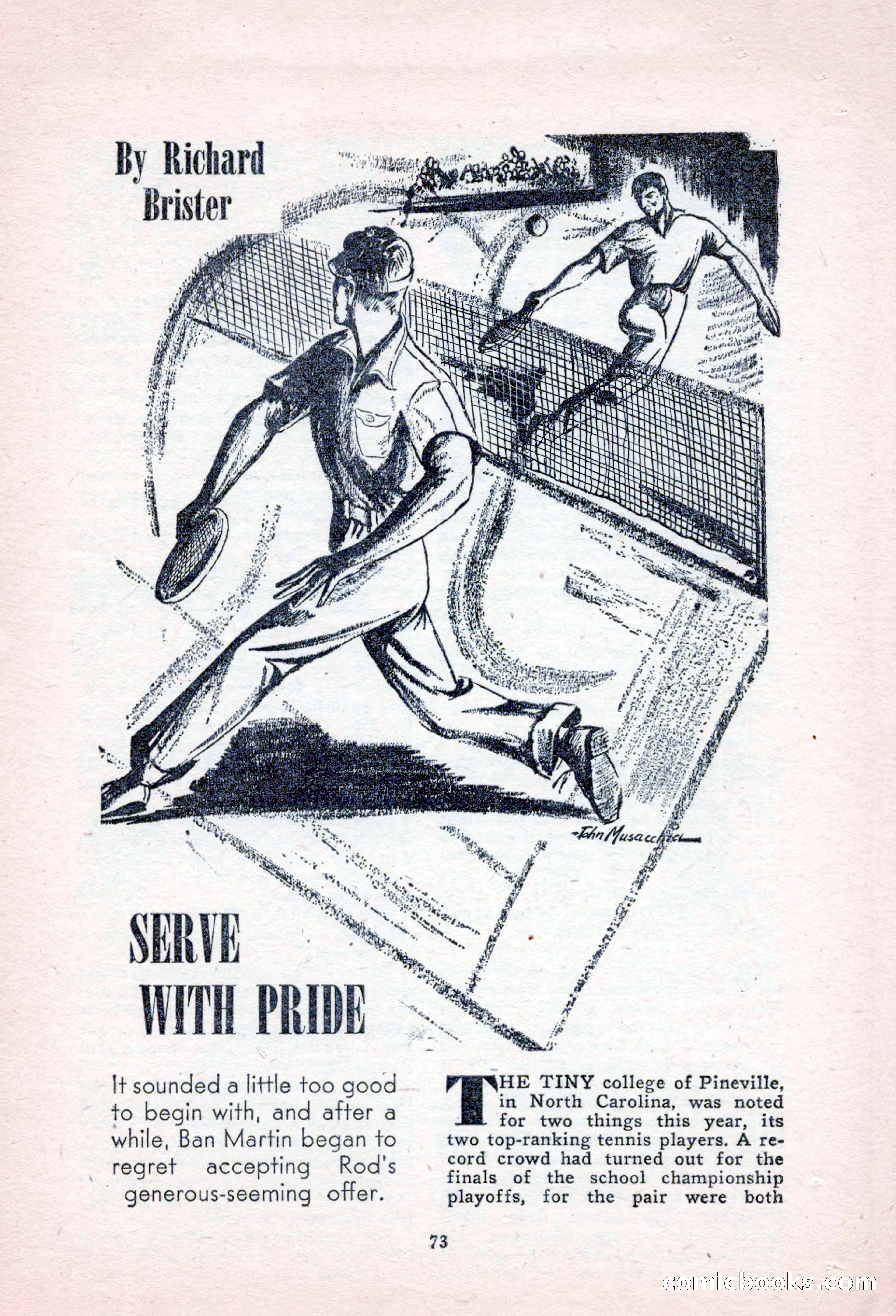 Sports Fiction, September 1947 — page 73 of 100