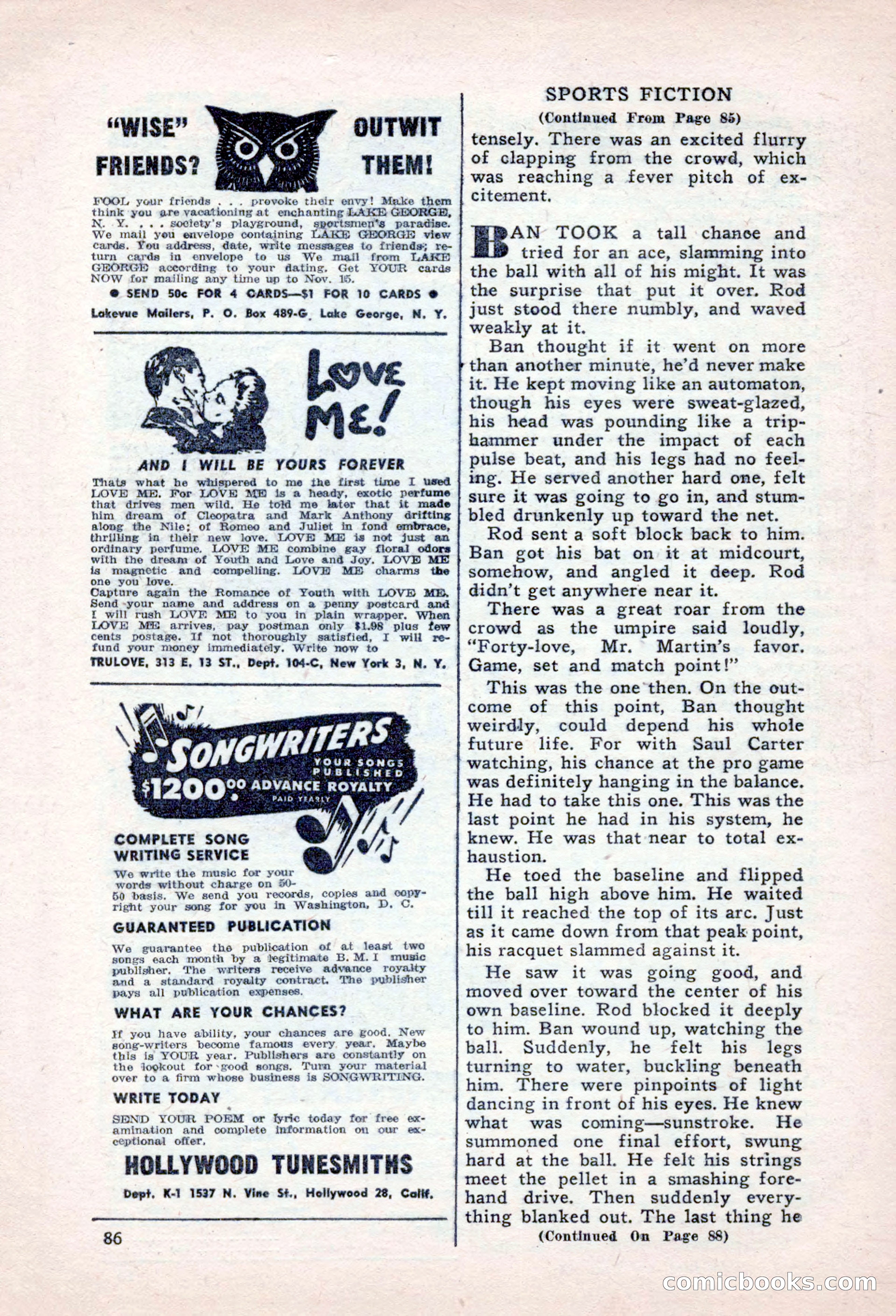 Sports Fiction, September 1947 — page 86 of 100