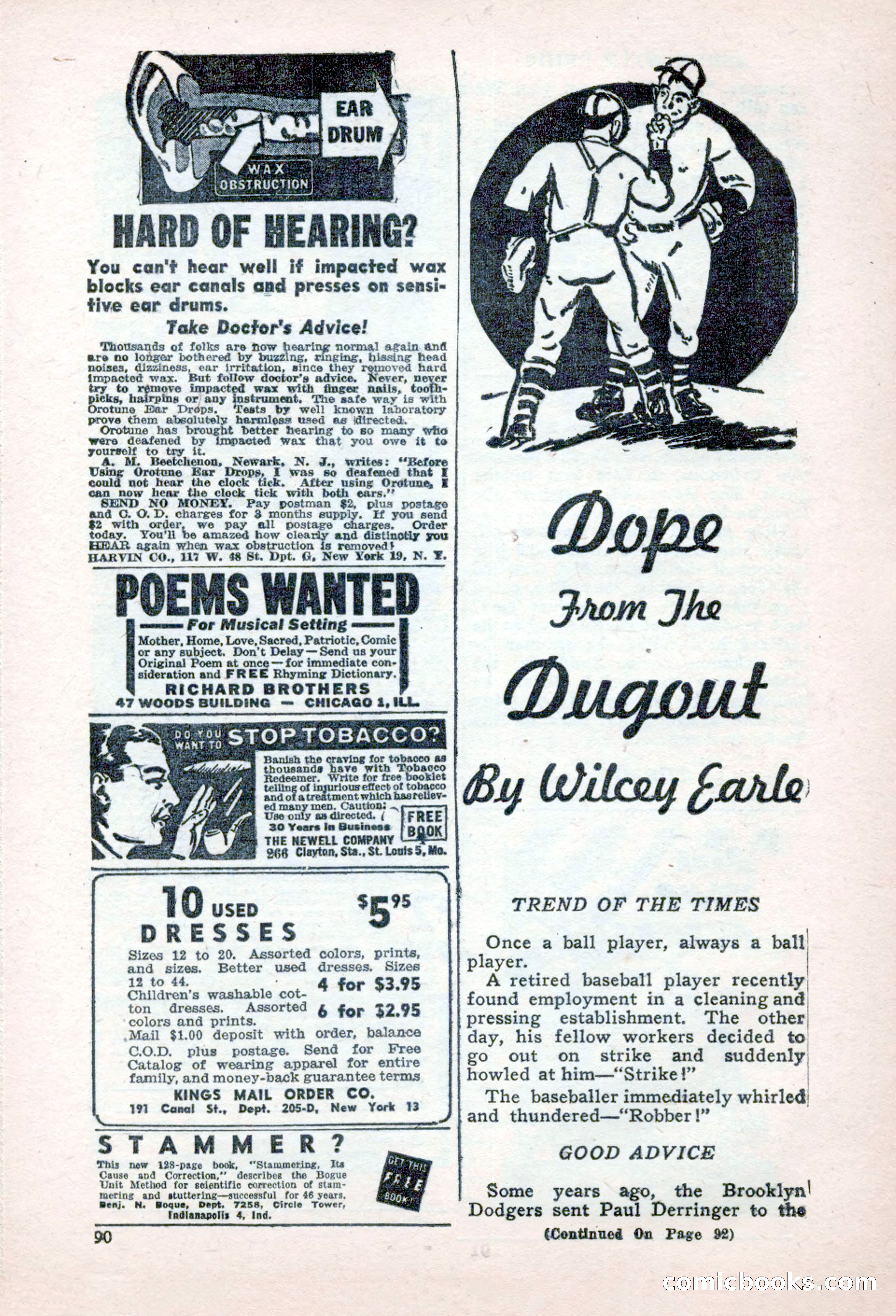 Sports Fiction, September 1947 — page 90 of 100