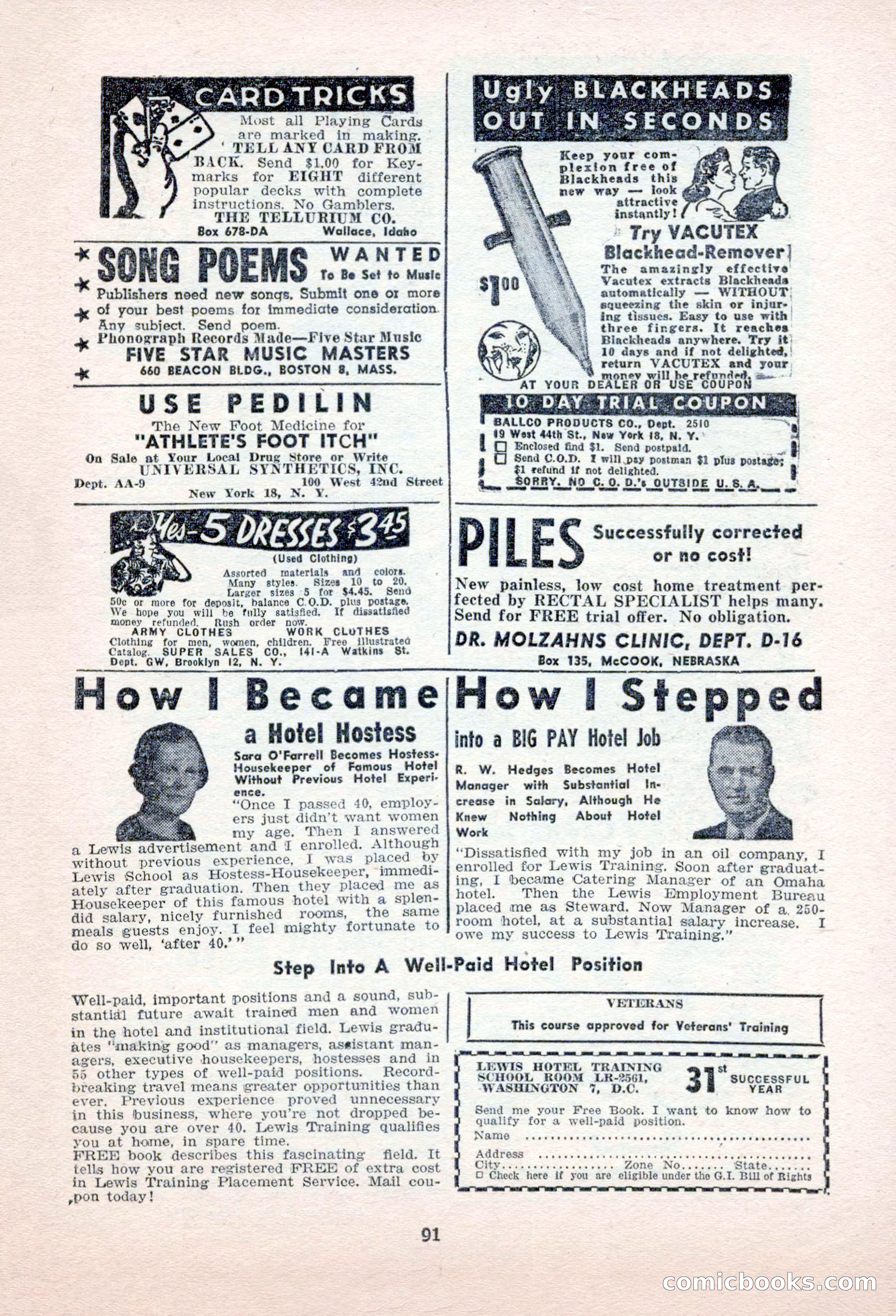 Sports Fiction, September 1947 — page 91 of 100