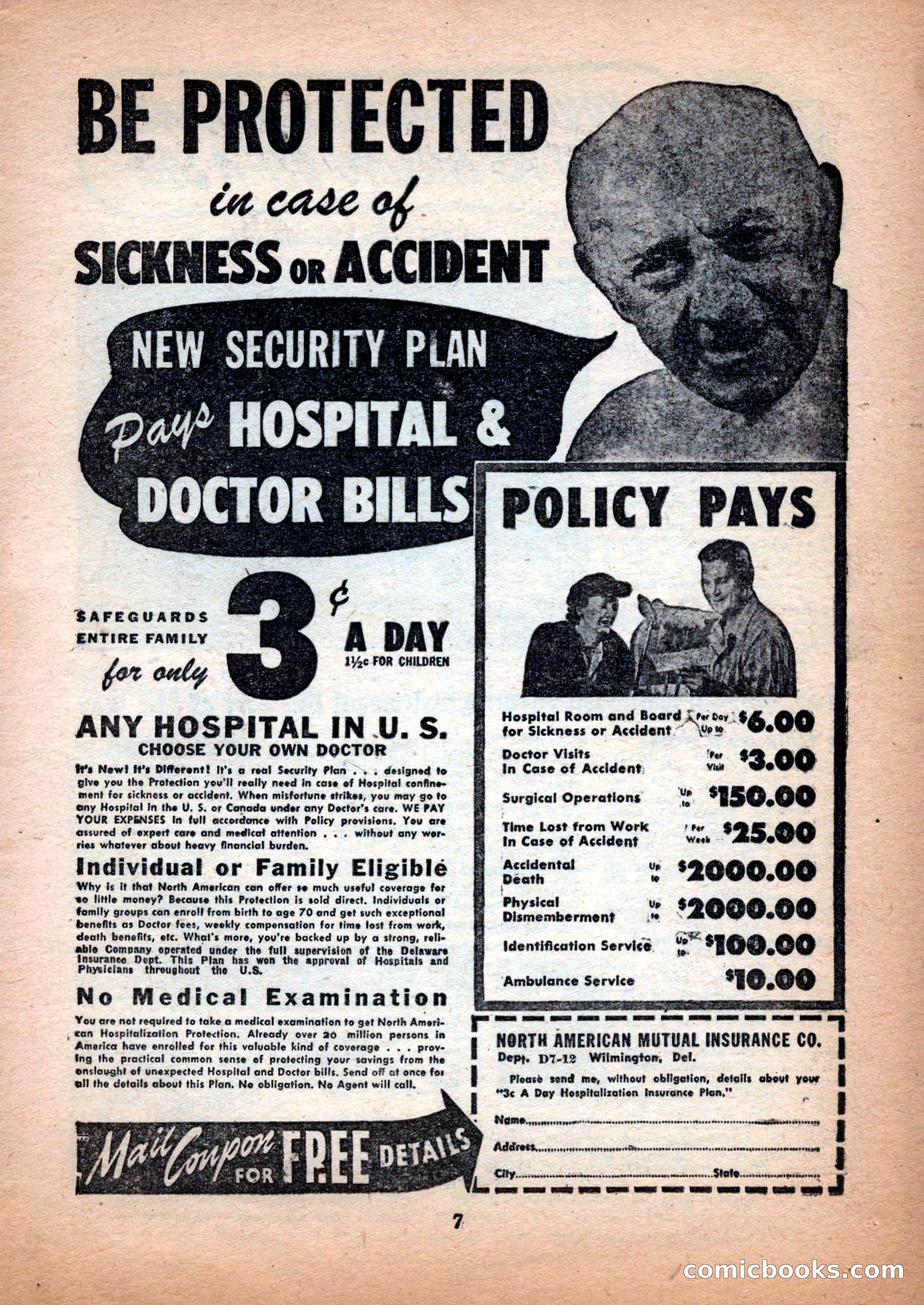 Sports Fiction, December 1947 — page 7 of 100