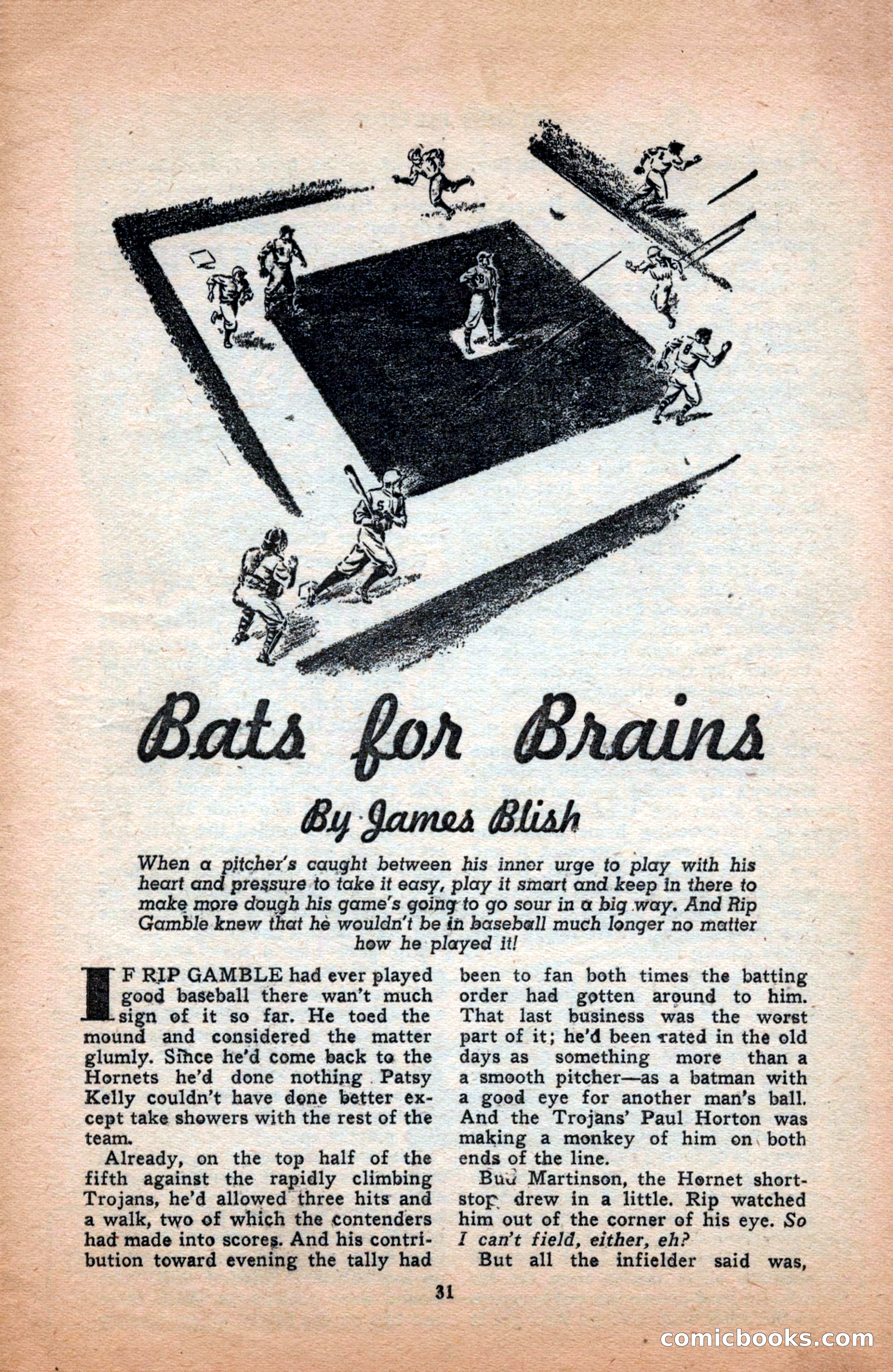 Sports Fiction, December 1947 — page 31 of 100