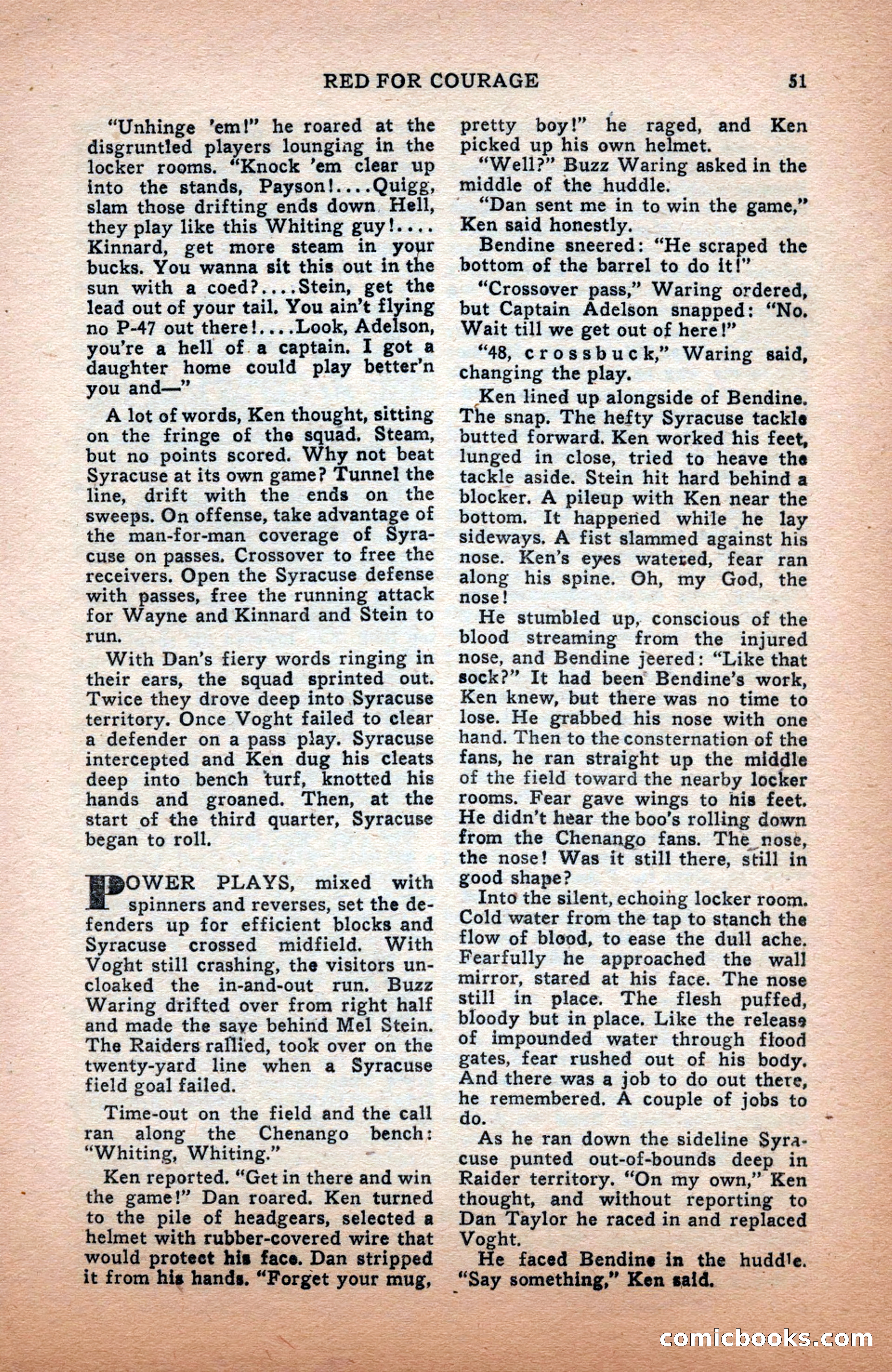 Sports Fiction, December 1947 — page 51 of 100