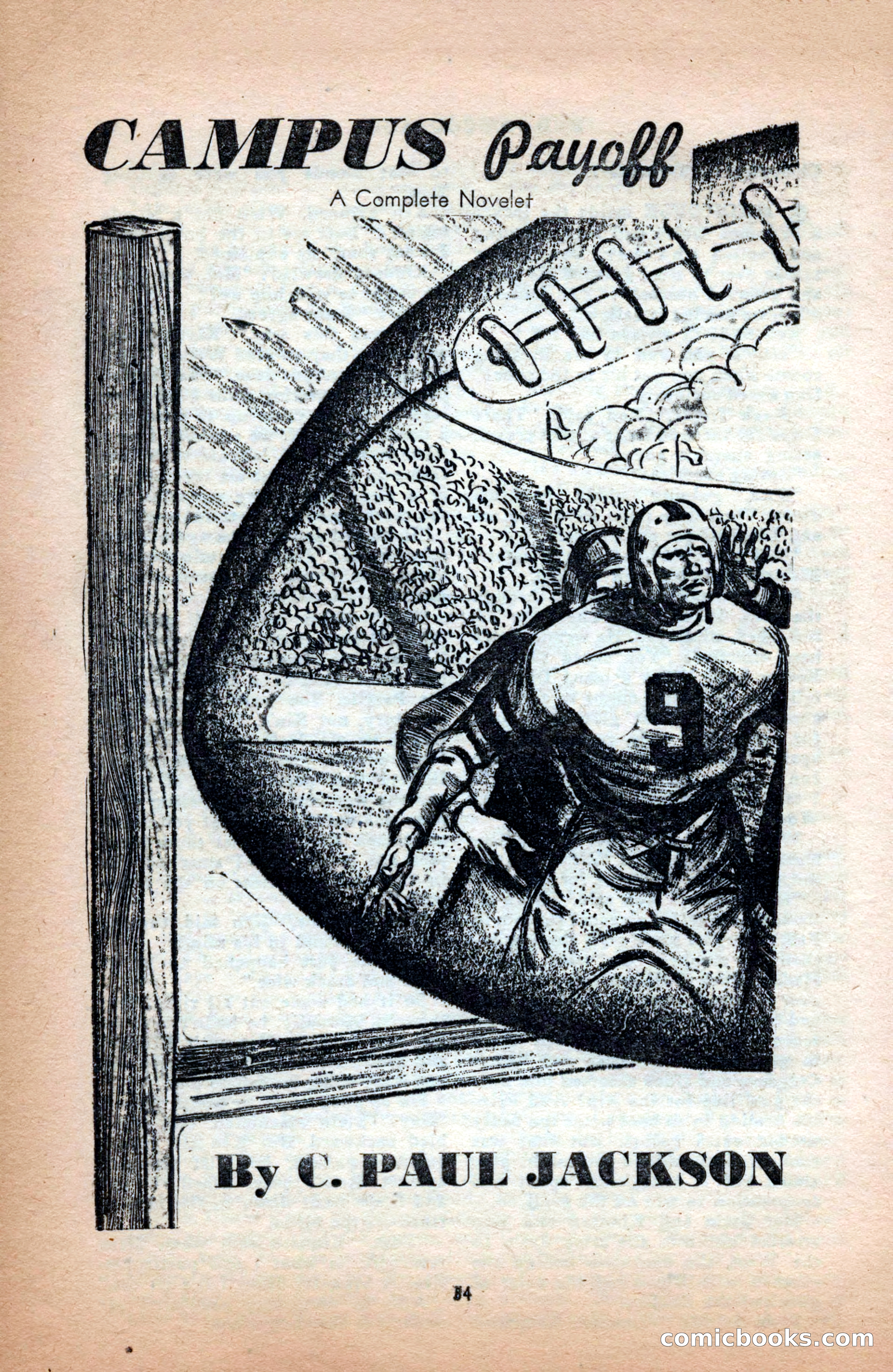 Sports Fiction, December 1947 — page 54 of 100