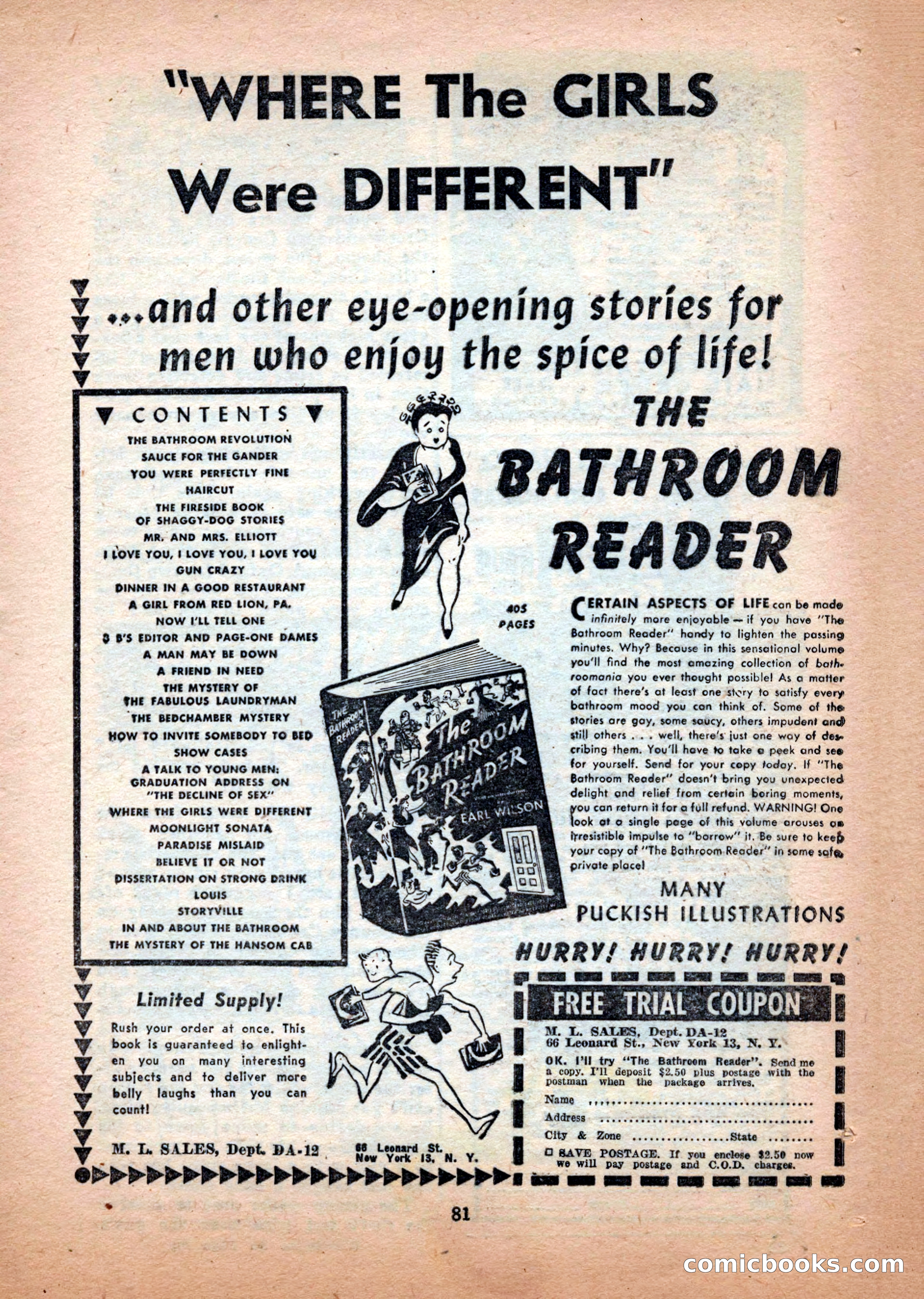 Sports Fiction, December 1947 — page 81 of 100