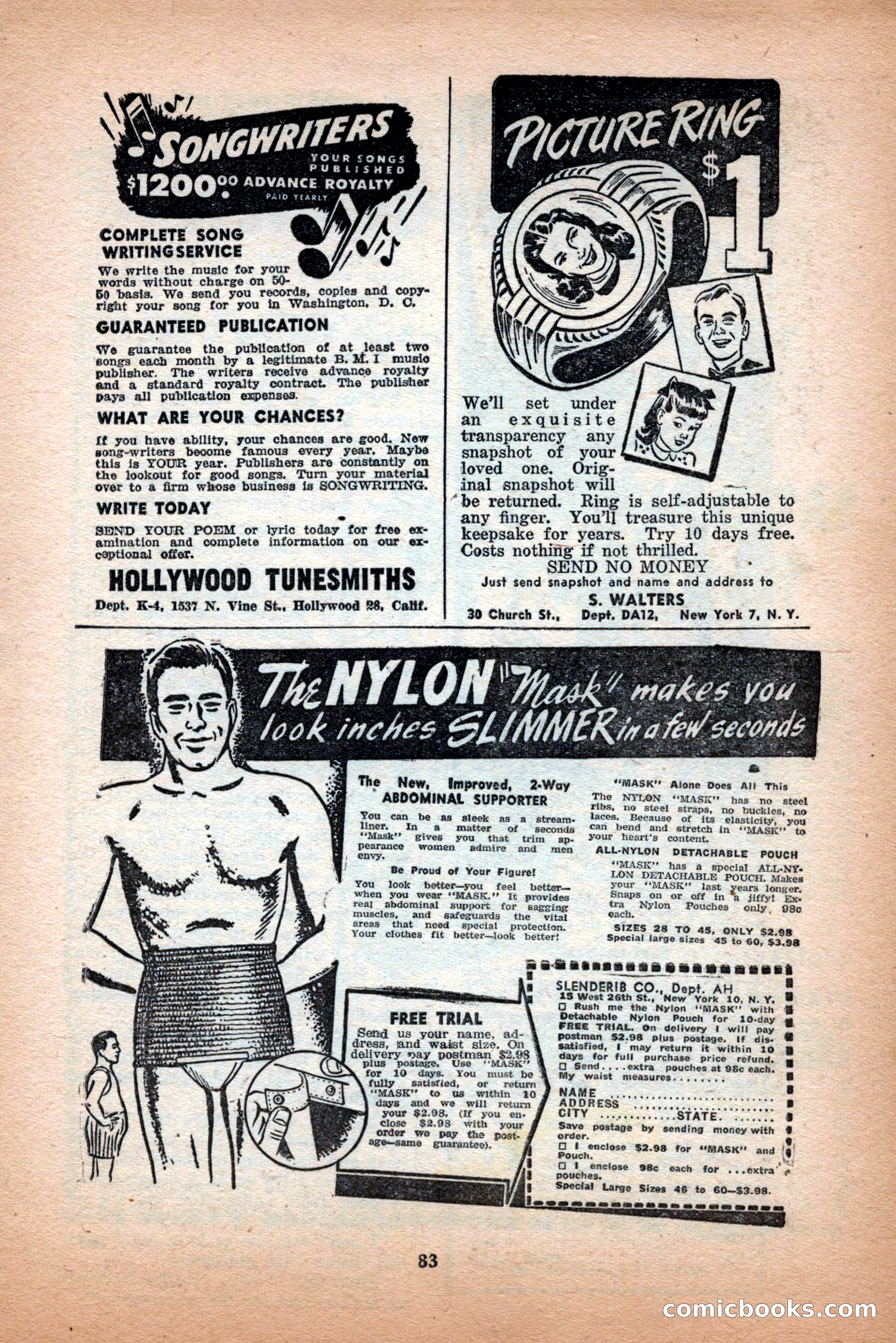 Sports Fiction, December 1947 — page 83 of 100