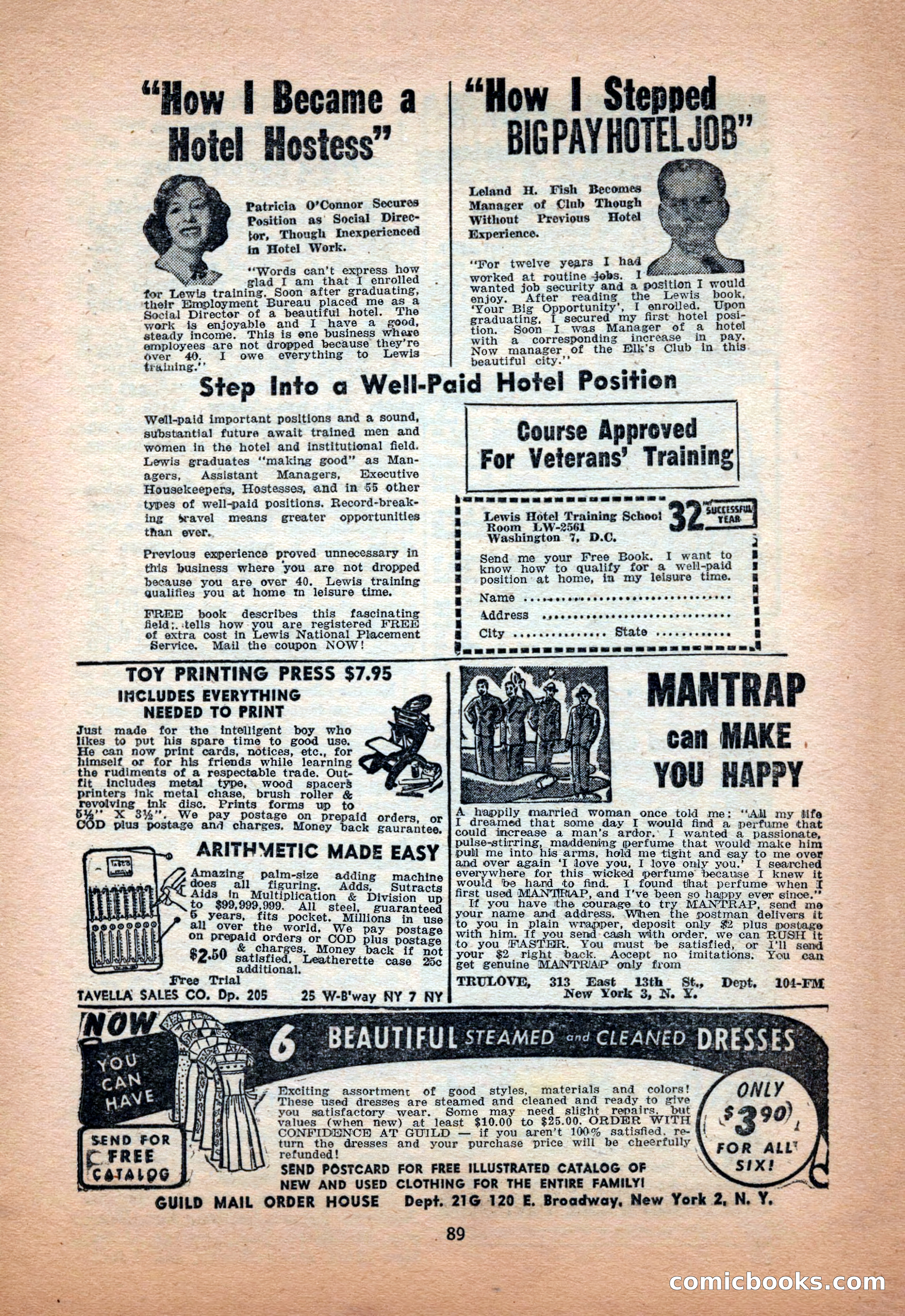 Sports Fiction, December 1947 — page 89 of 100