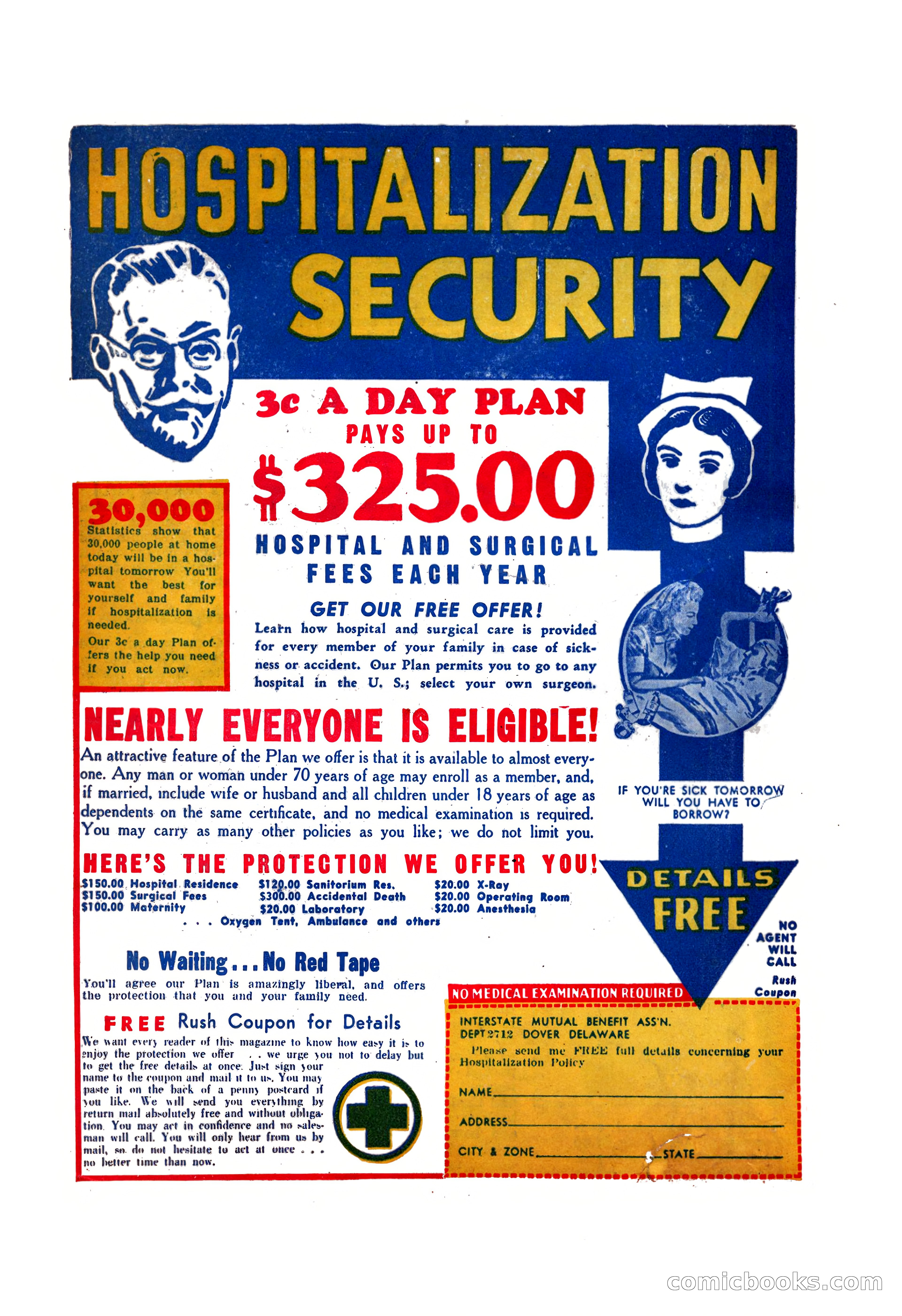 Sports Fiction, December 1947 — page 100 of 100