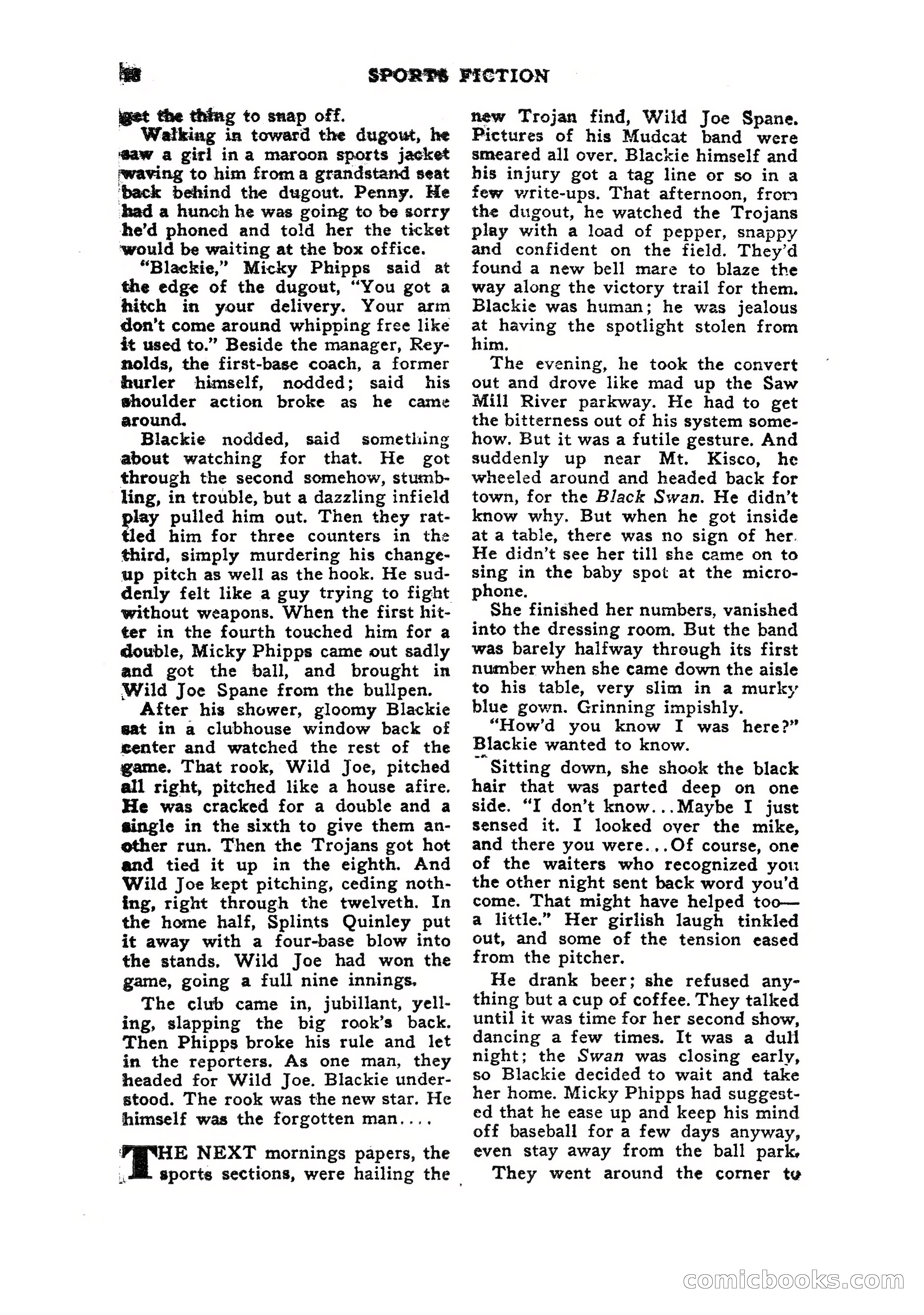 Sports Fiction, July 1948 — page 18 of 100