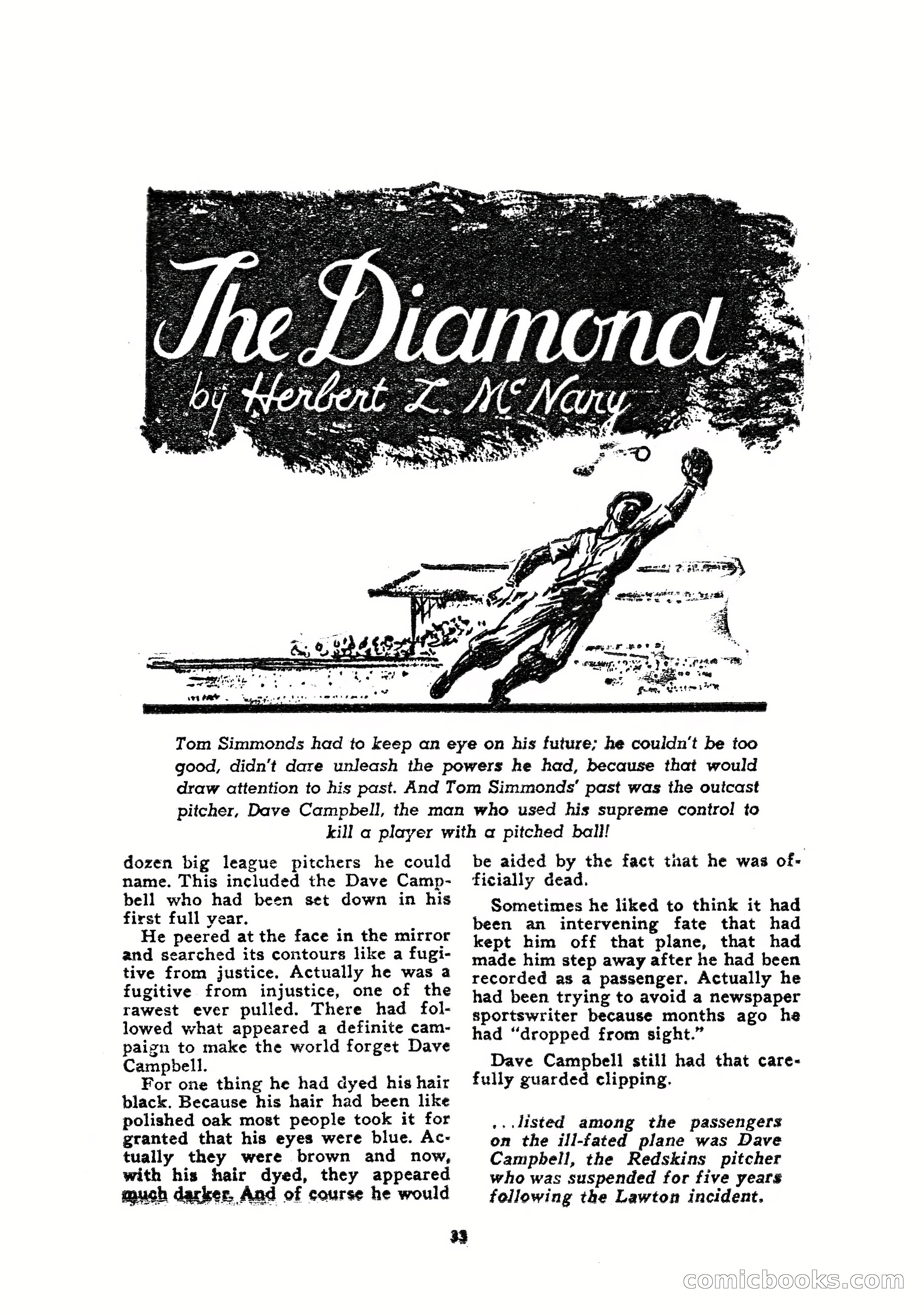 Sports Fiction, July 1948 — page 33 of 100