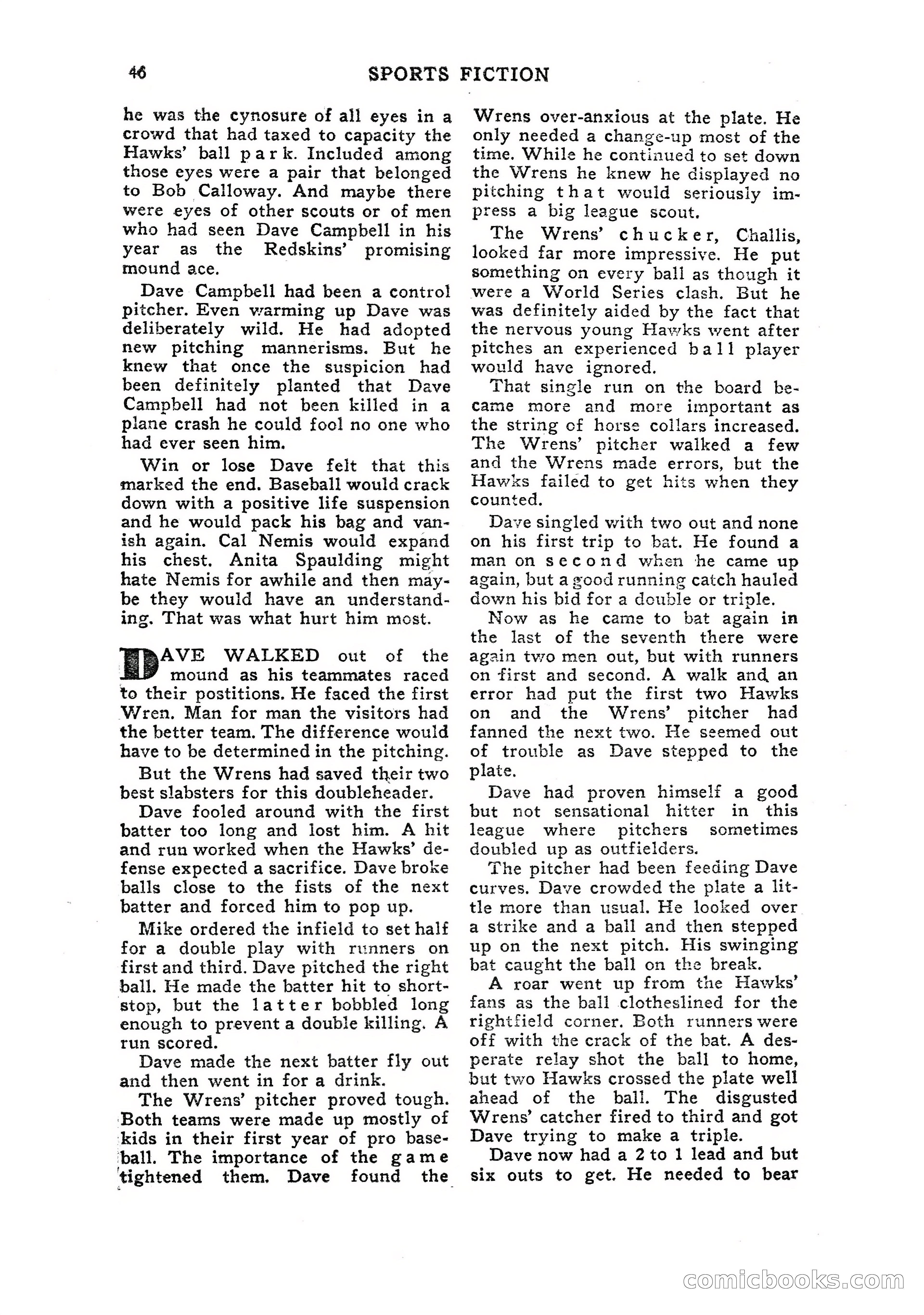Sports Fiction, July 1948 — page 46 of 100