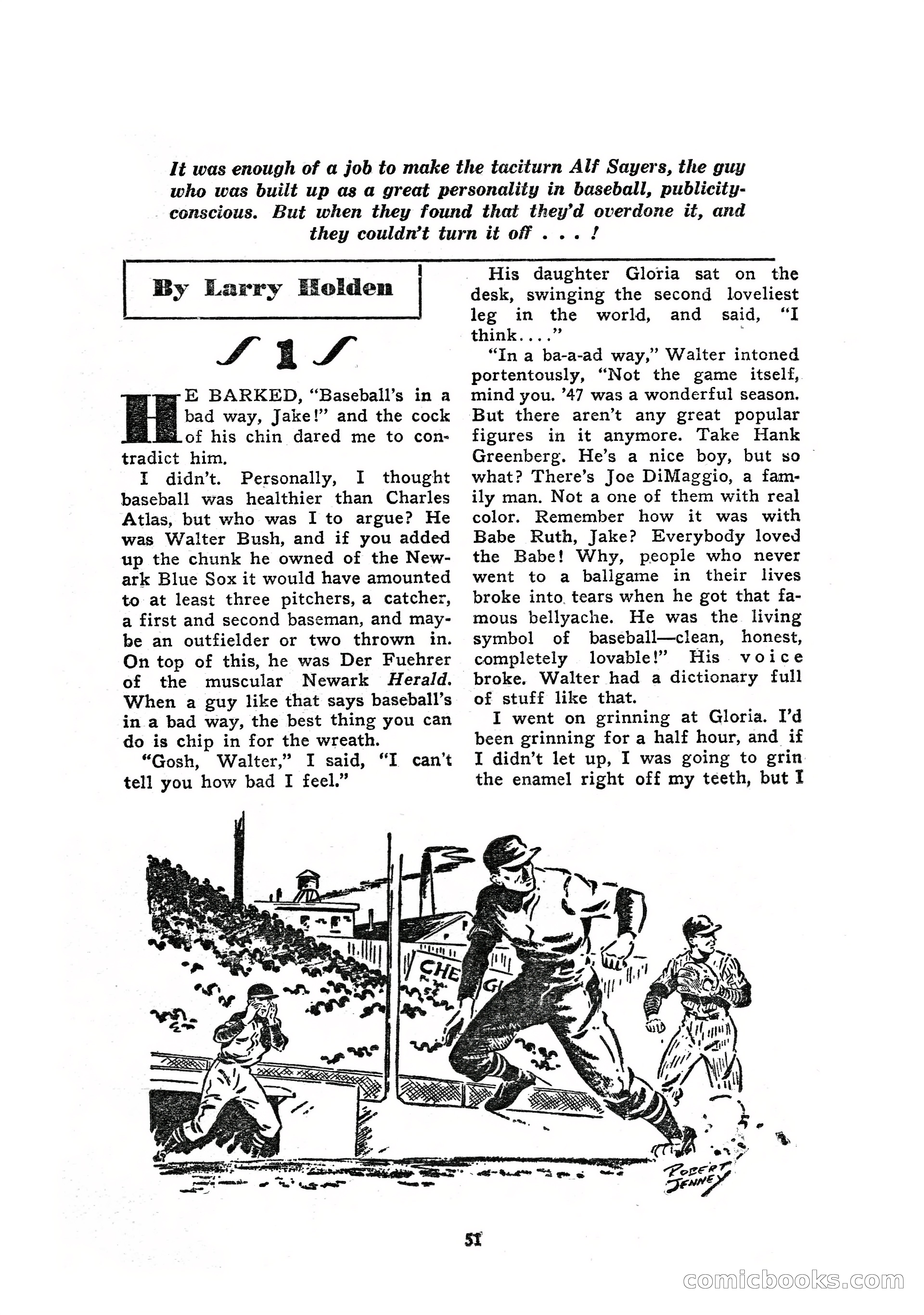 Sports Fiction, July 1948 — page 51 of 100