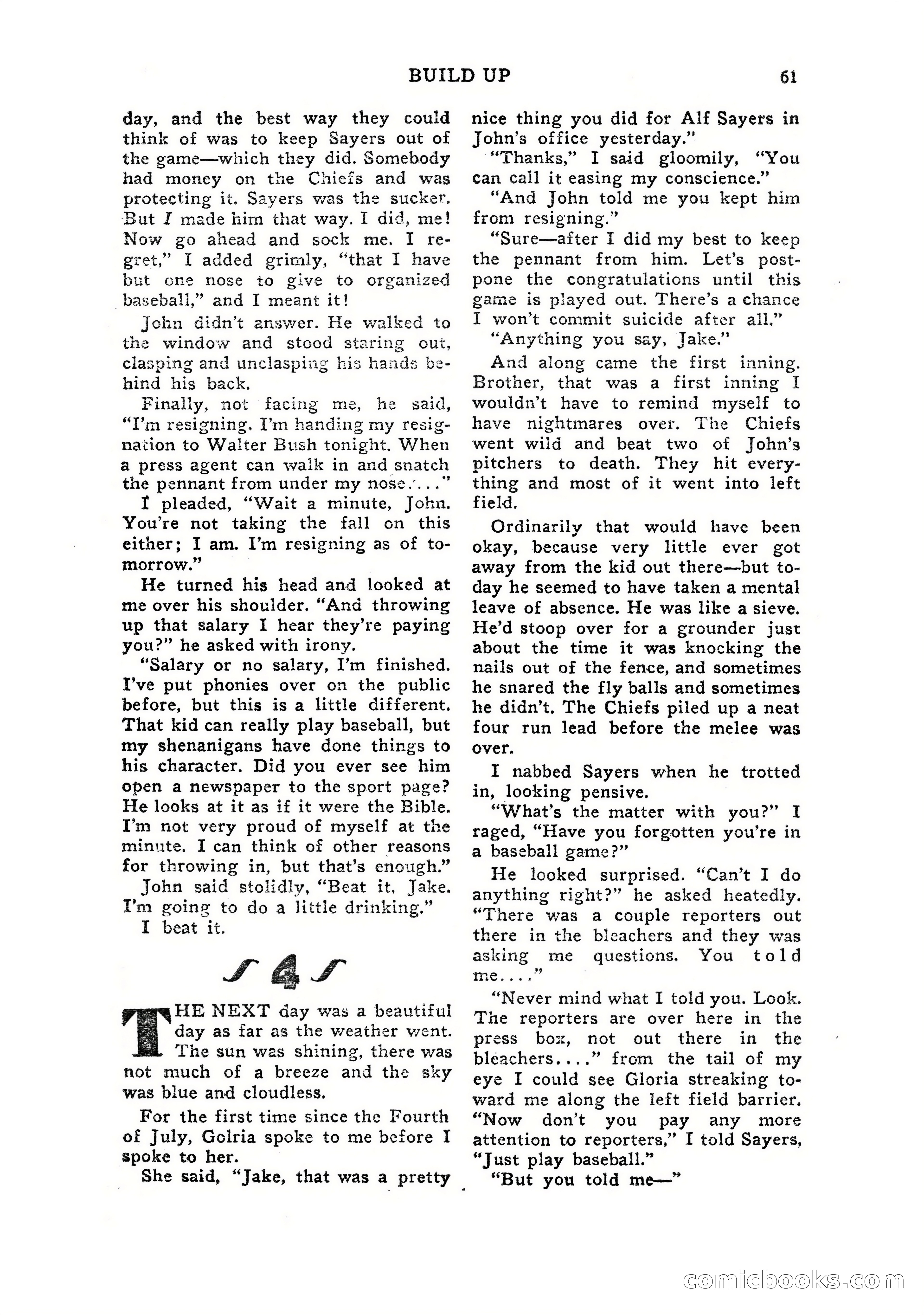 Sports Fiction, July 1948 — page 61 of 100