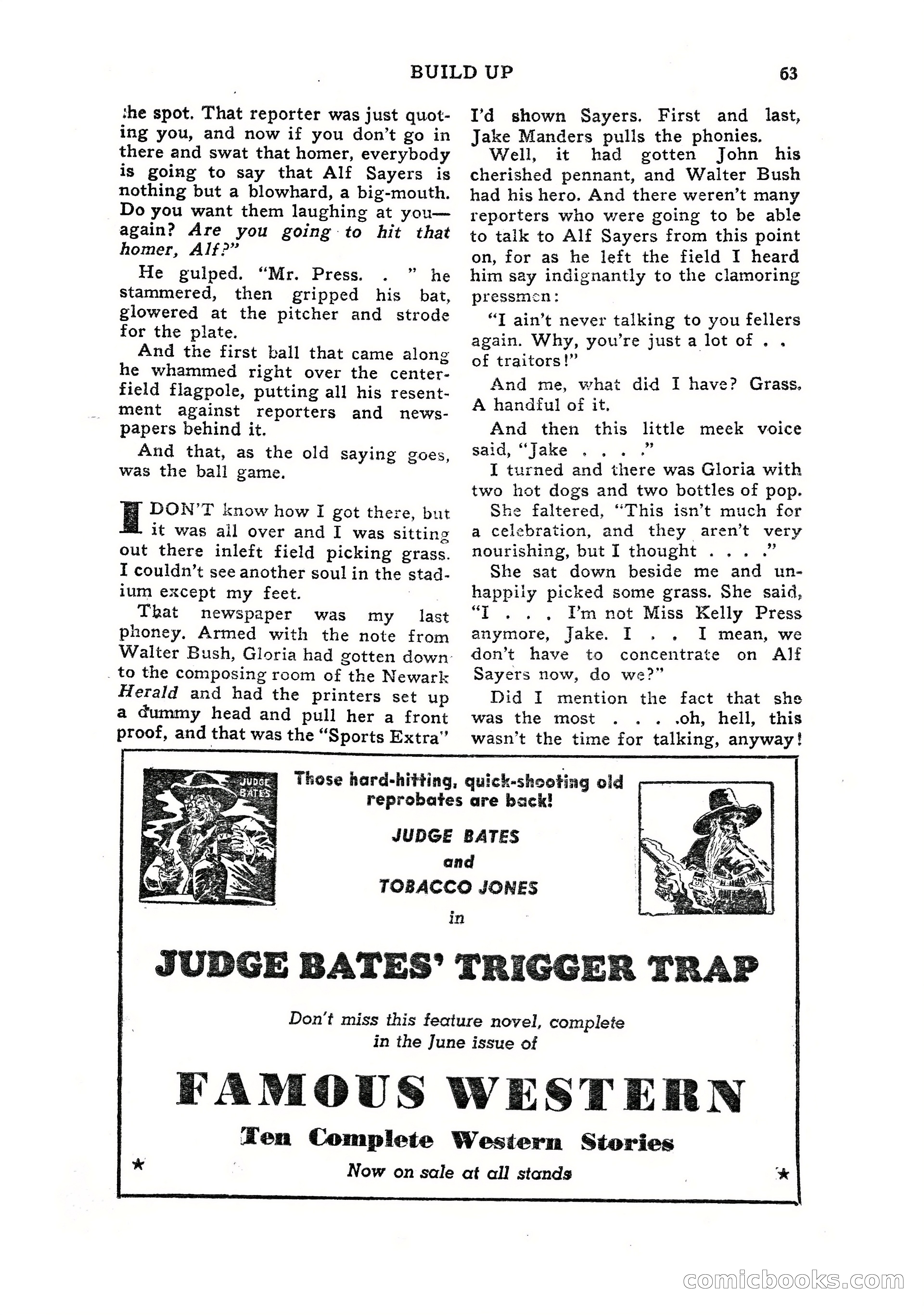 Sports Fiction, July 1948 — page 63 of 100