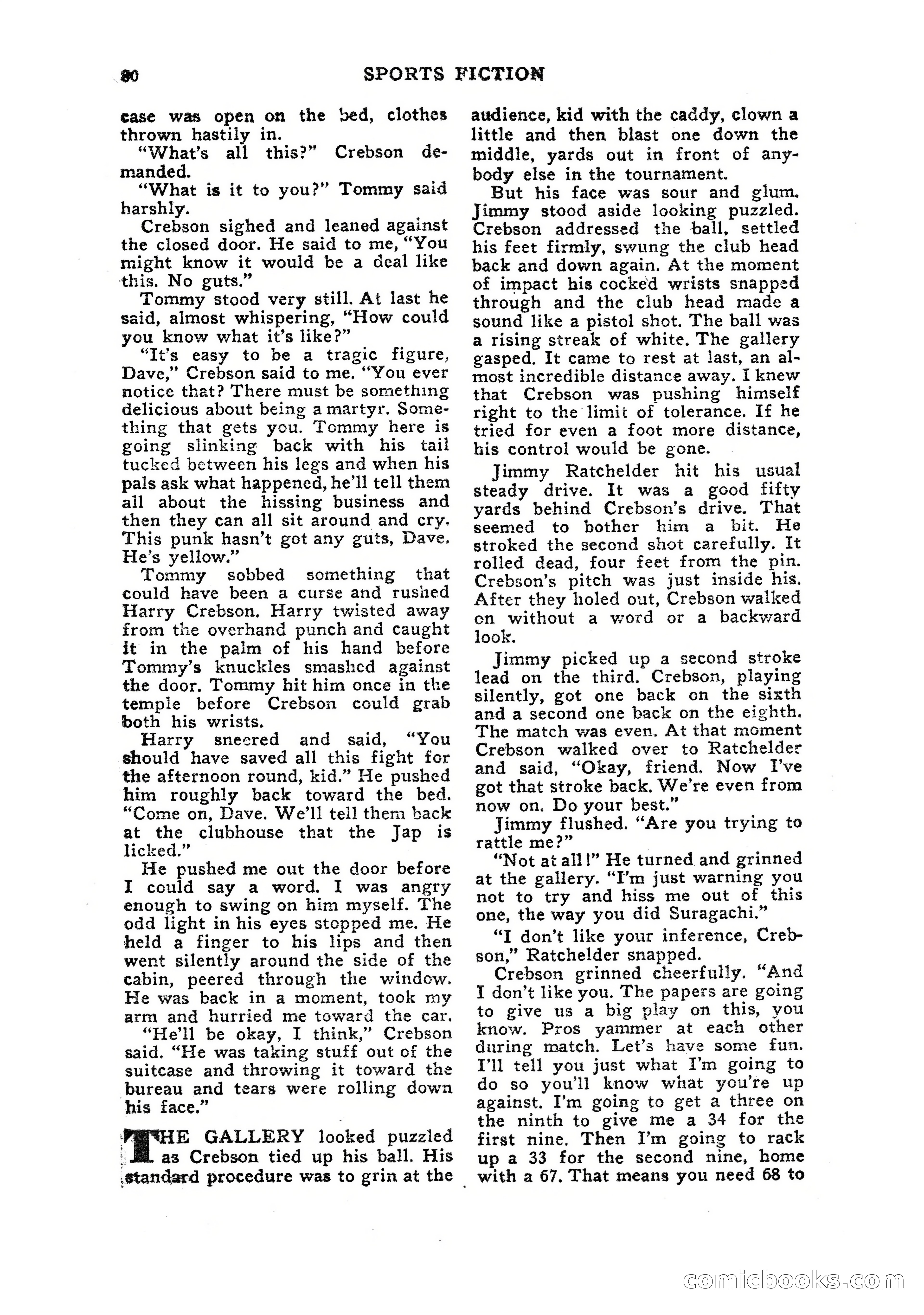 Sports Fiction, July 1948 — page 80 of 100