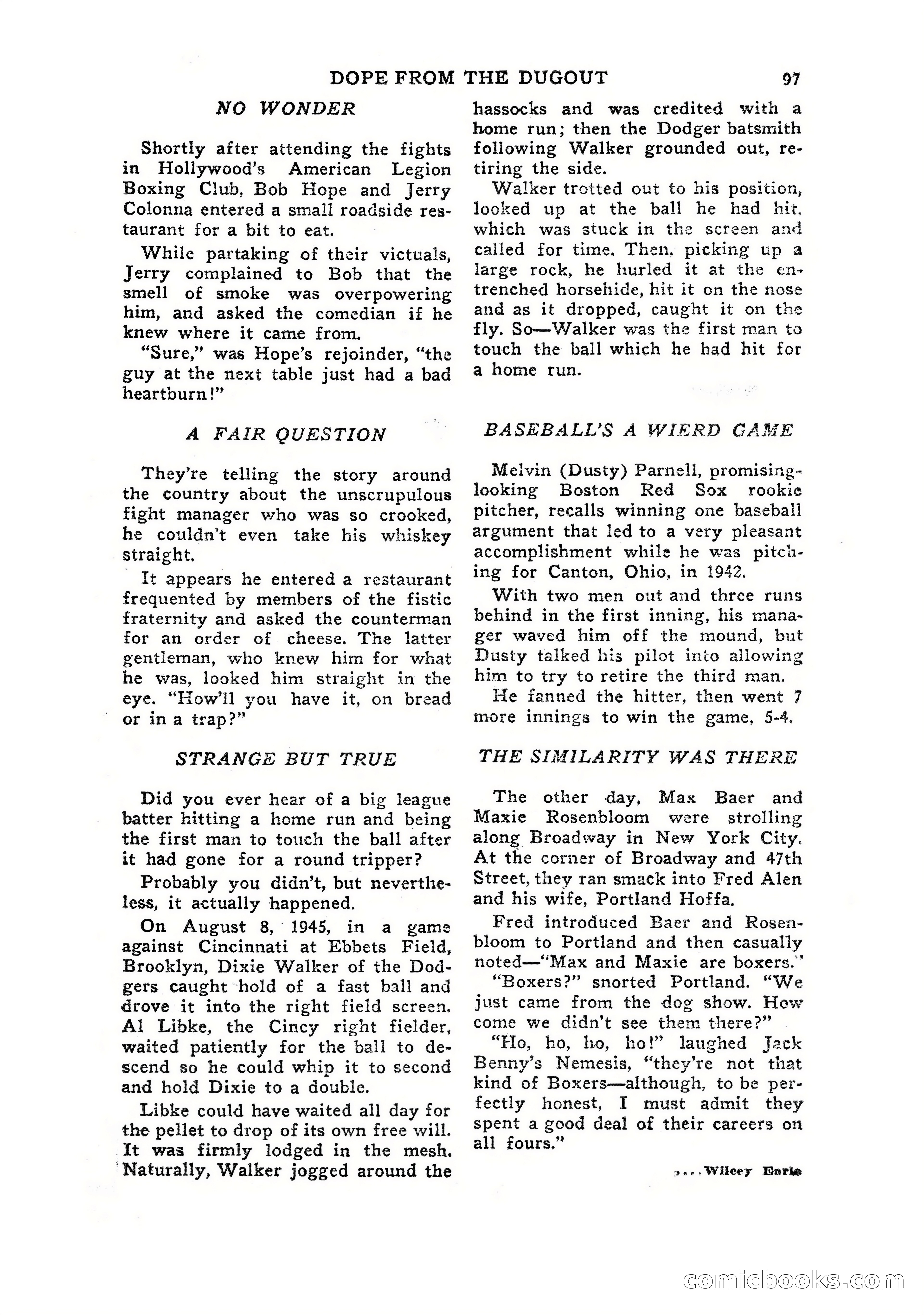 Sports Fiction, July 1948 — page 97 of 100
