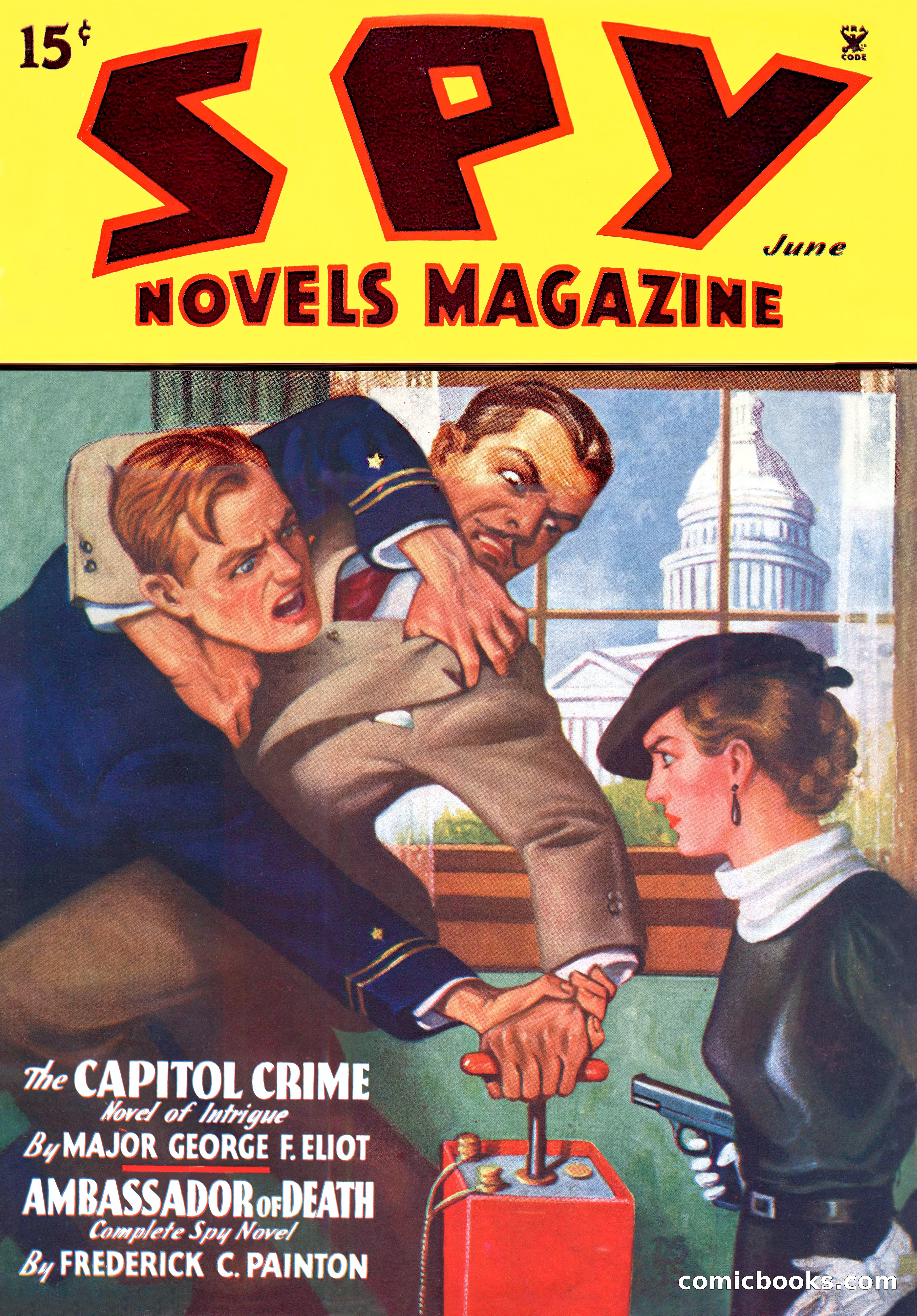 Spy Novels Magazine, June 1935