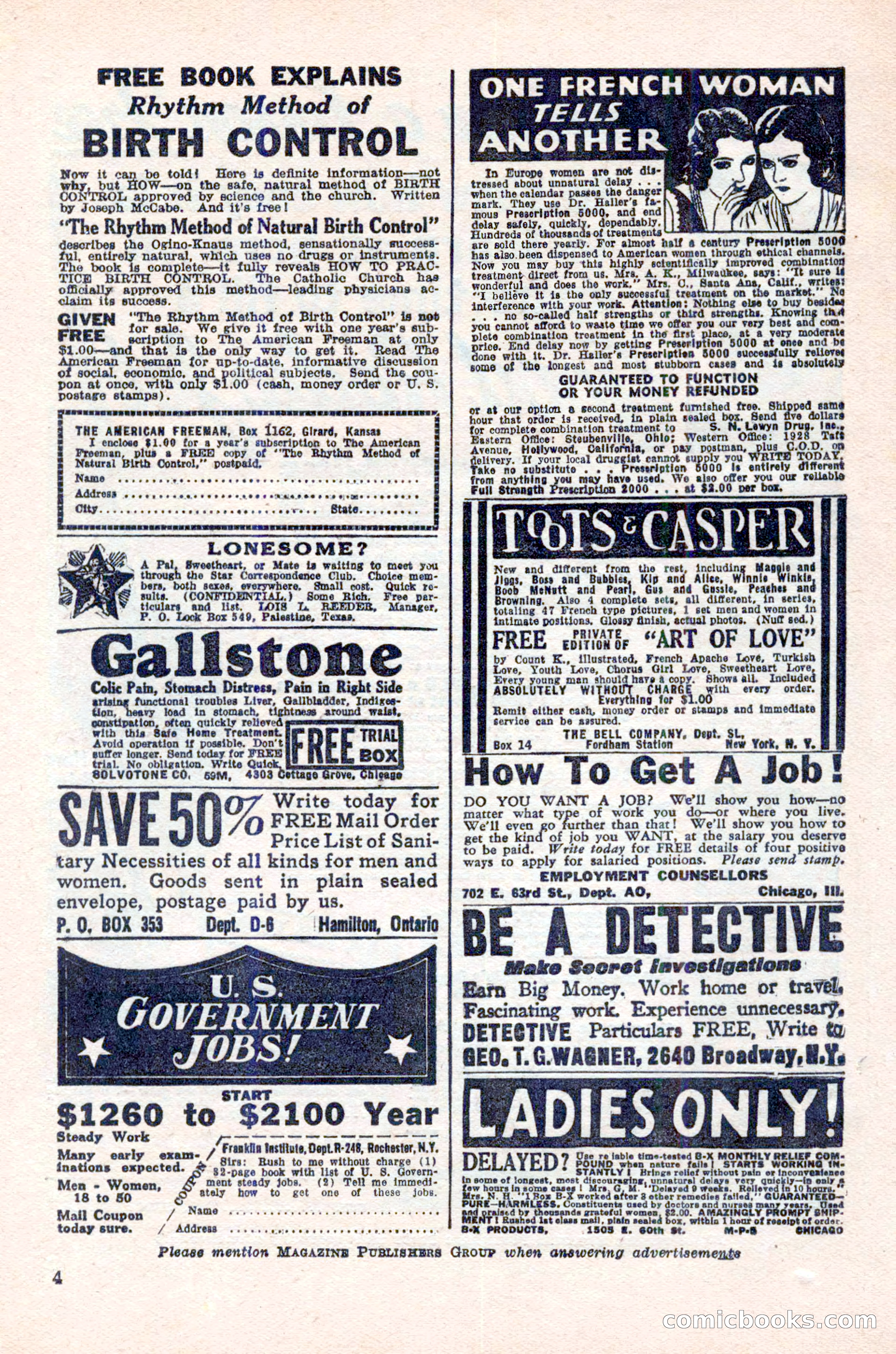 Spy Novels Magazine, June 1935 — page 6 of 122