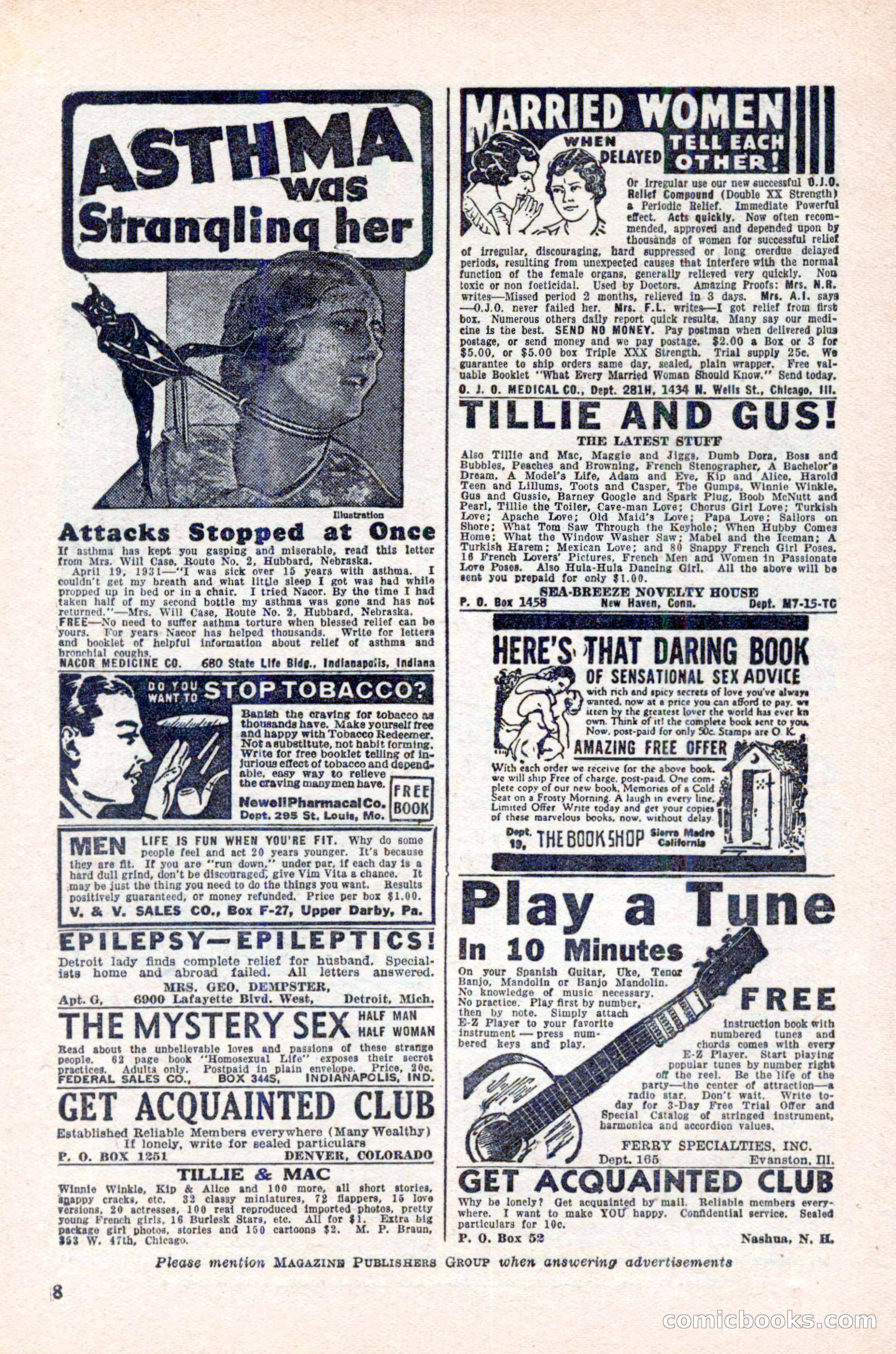 Spy Novels Magazine, June 1935 — page 10 of 122