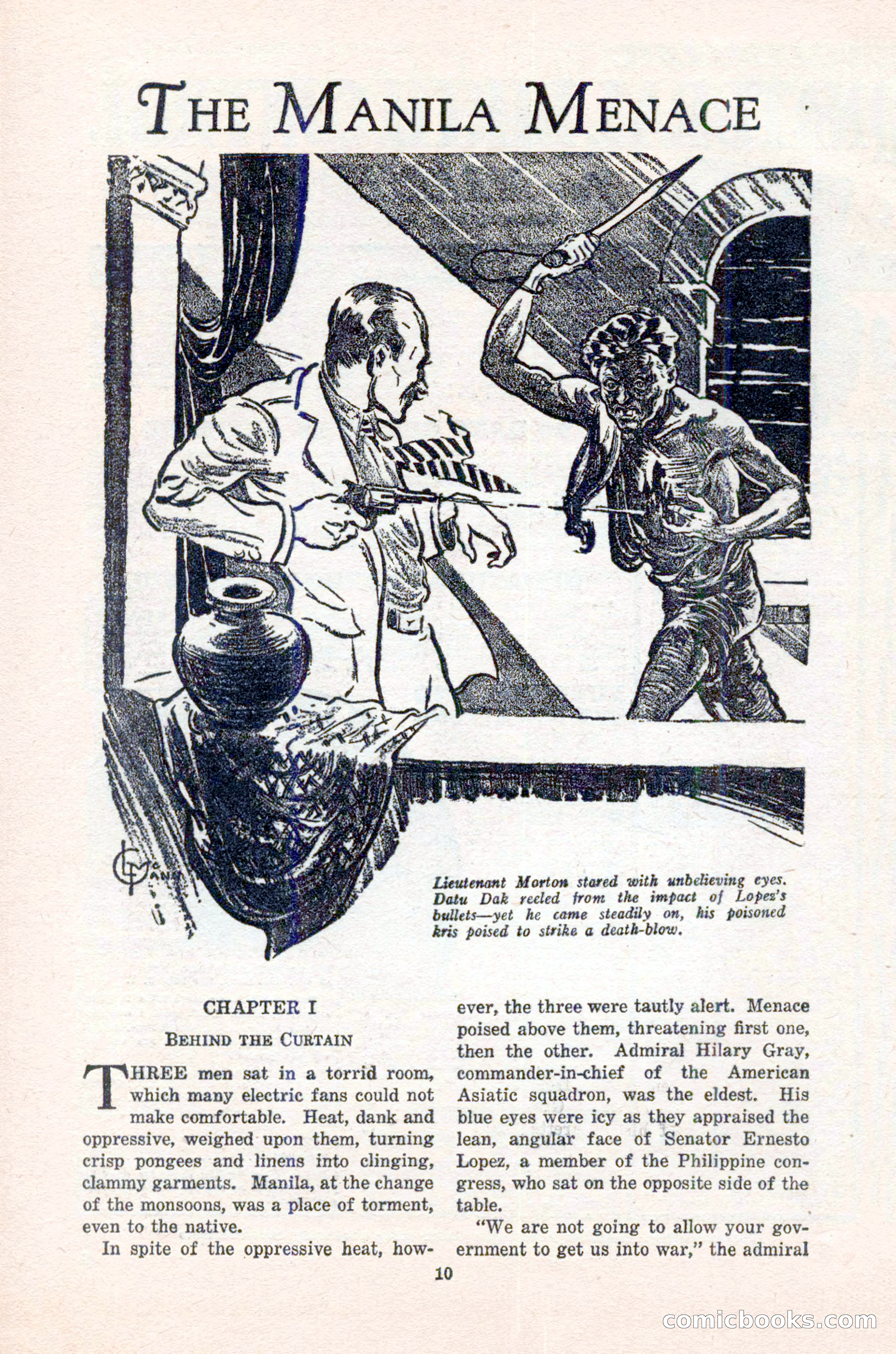 Spy Novels Magazine, June 1935 — page 12 of 122