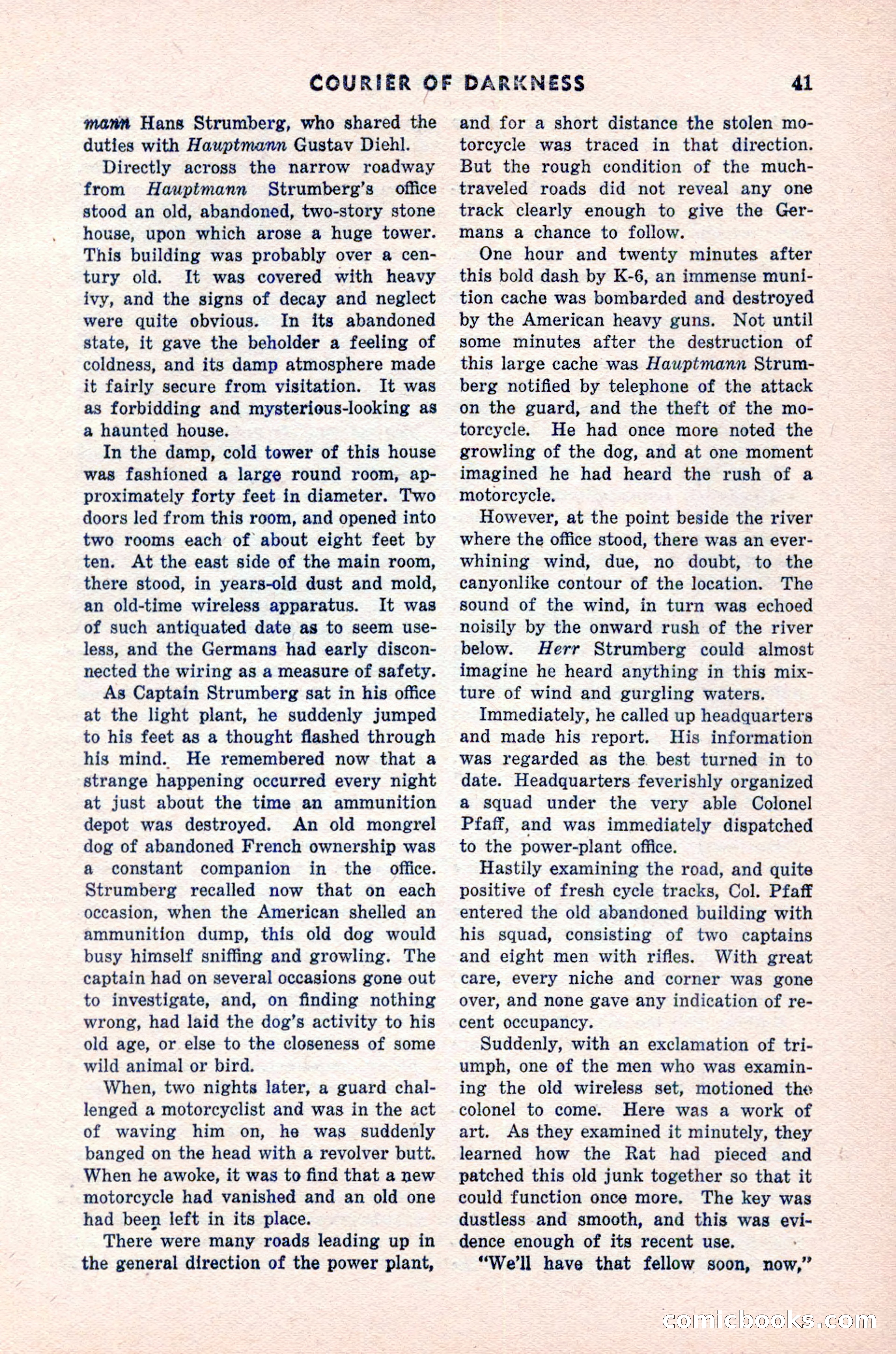 Spy Novels Magazine, June 1935 — page 43 of 122