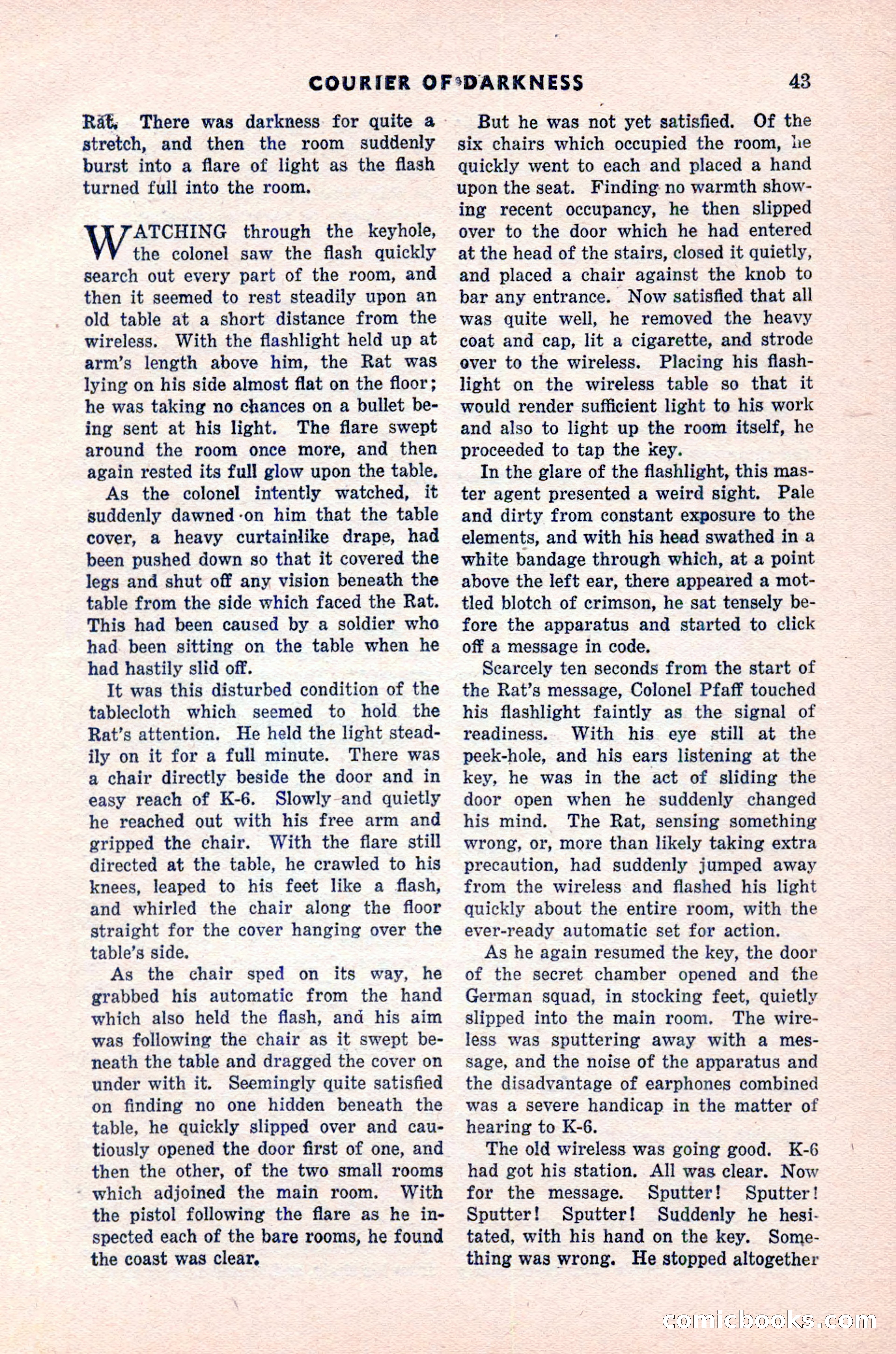 Spy Novels Magazine, June 1935 — page 45 of 122