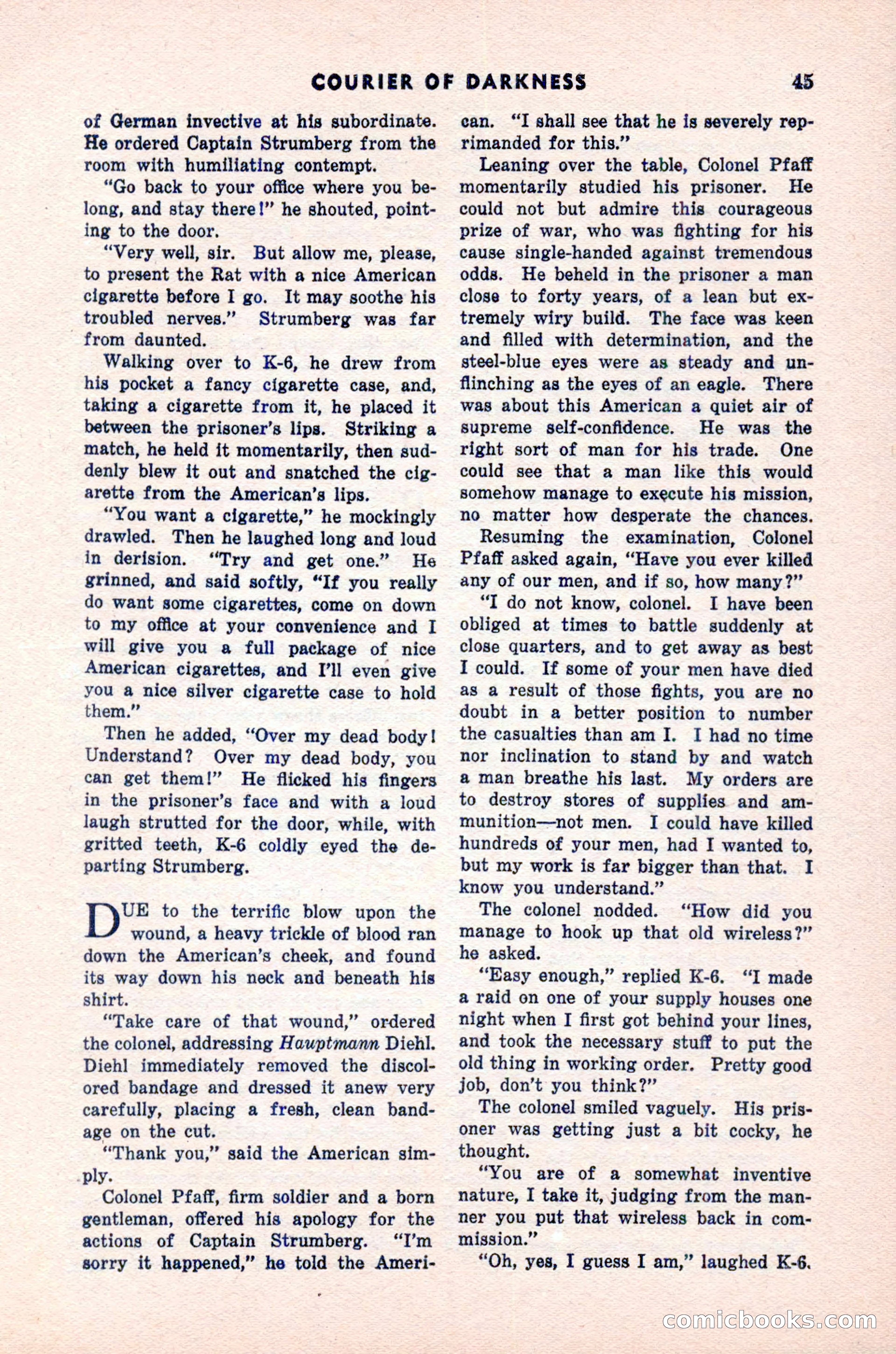 Spy Novels Magazine, June 1935 — page 47 of 122