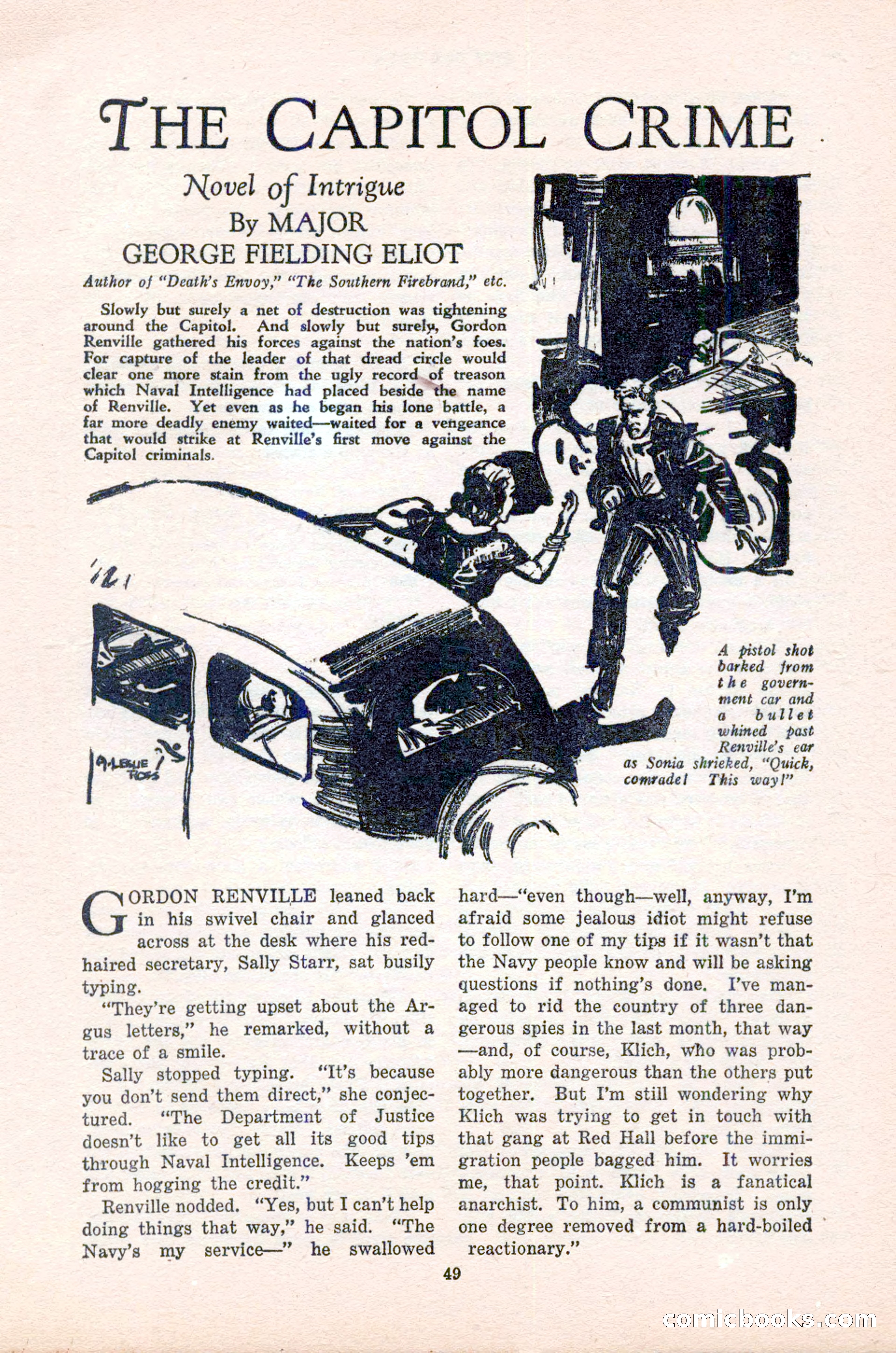 Spy Novels Magazine, June 1935 — page 51 of 122