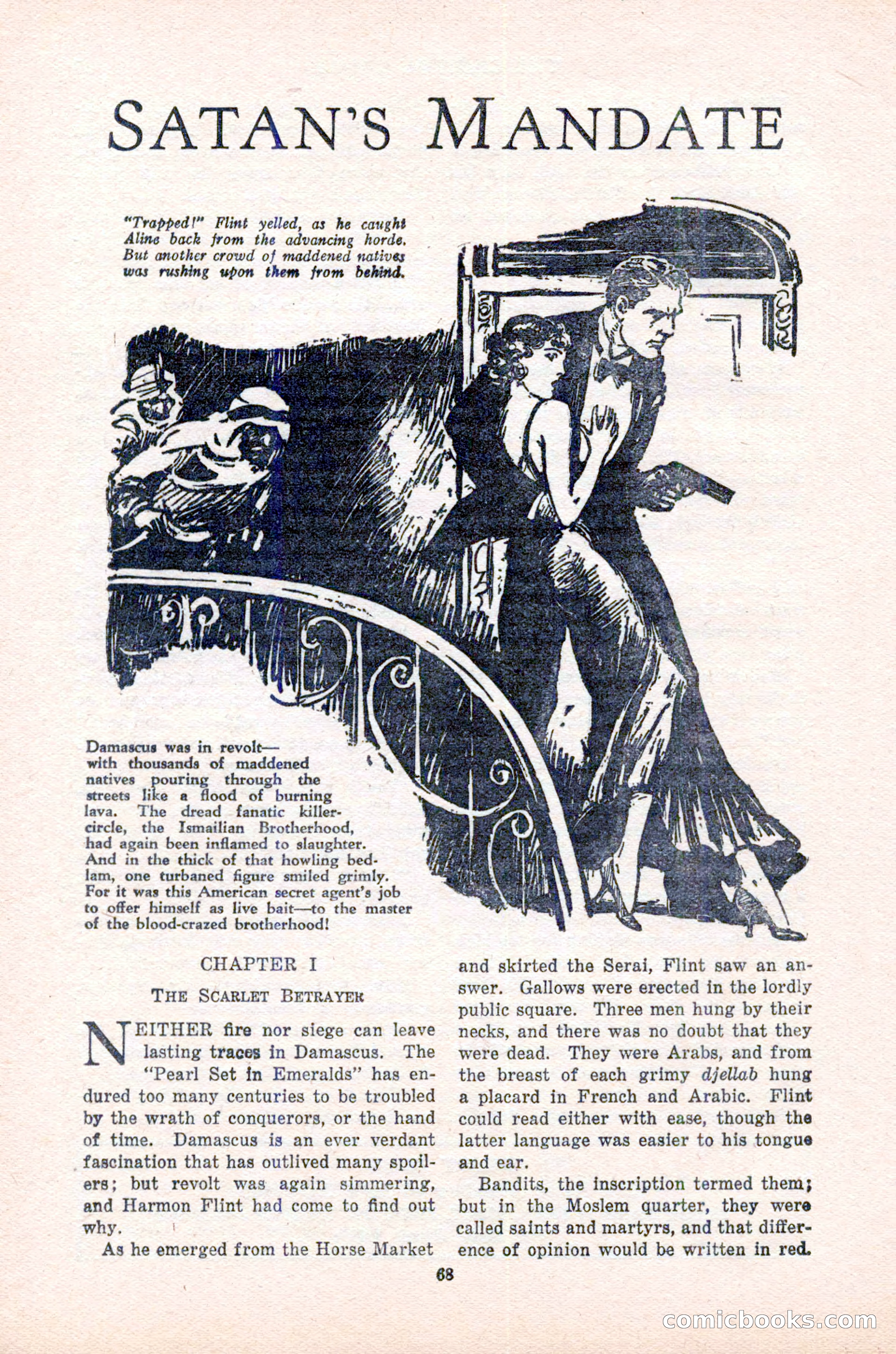 Spy Novels Magazine, June 1935 — page 70 of 122