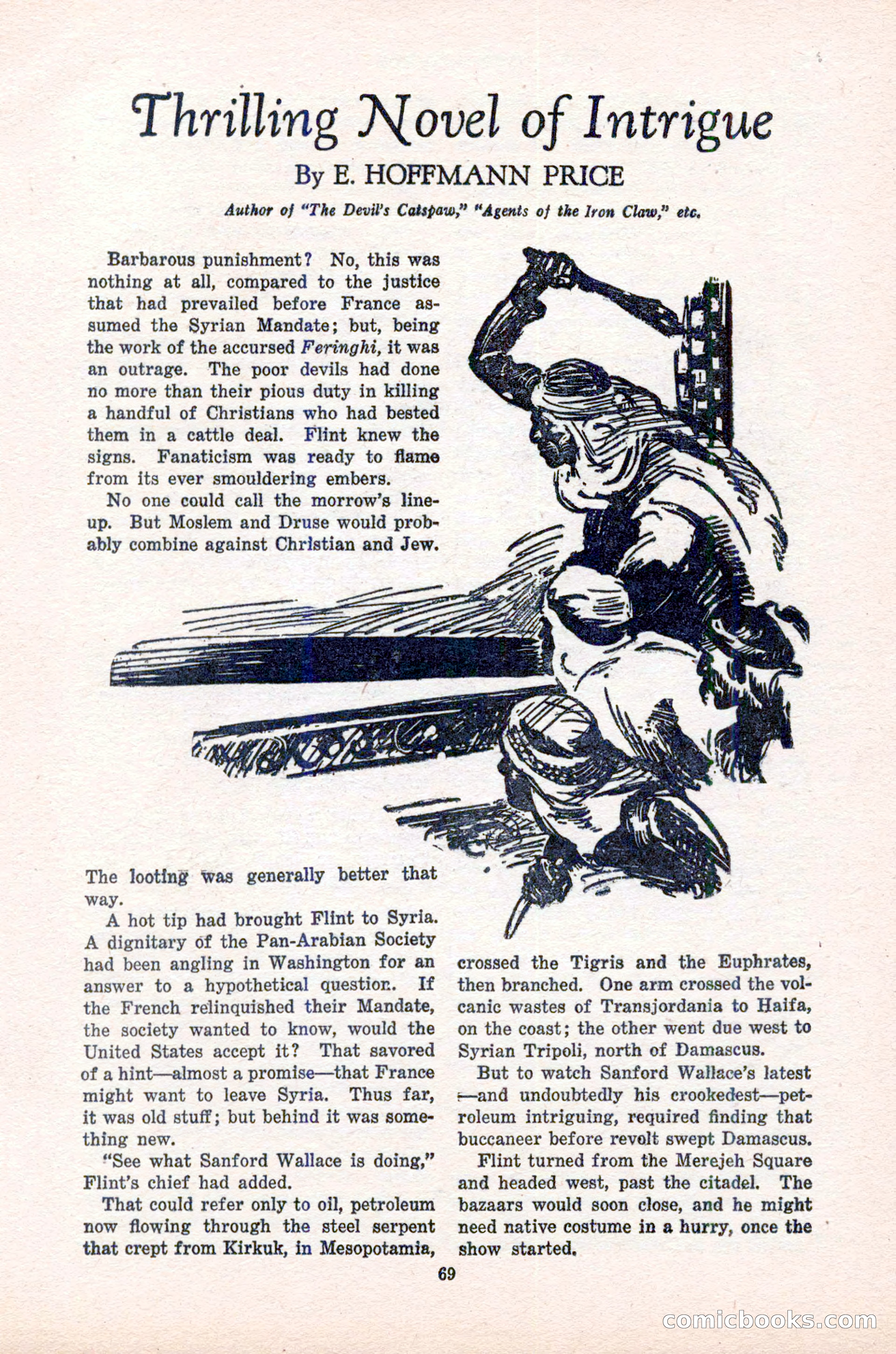 Spy Novels Magazine, June 1935 — page 71 of 122