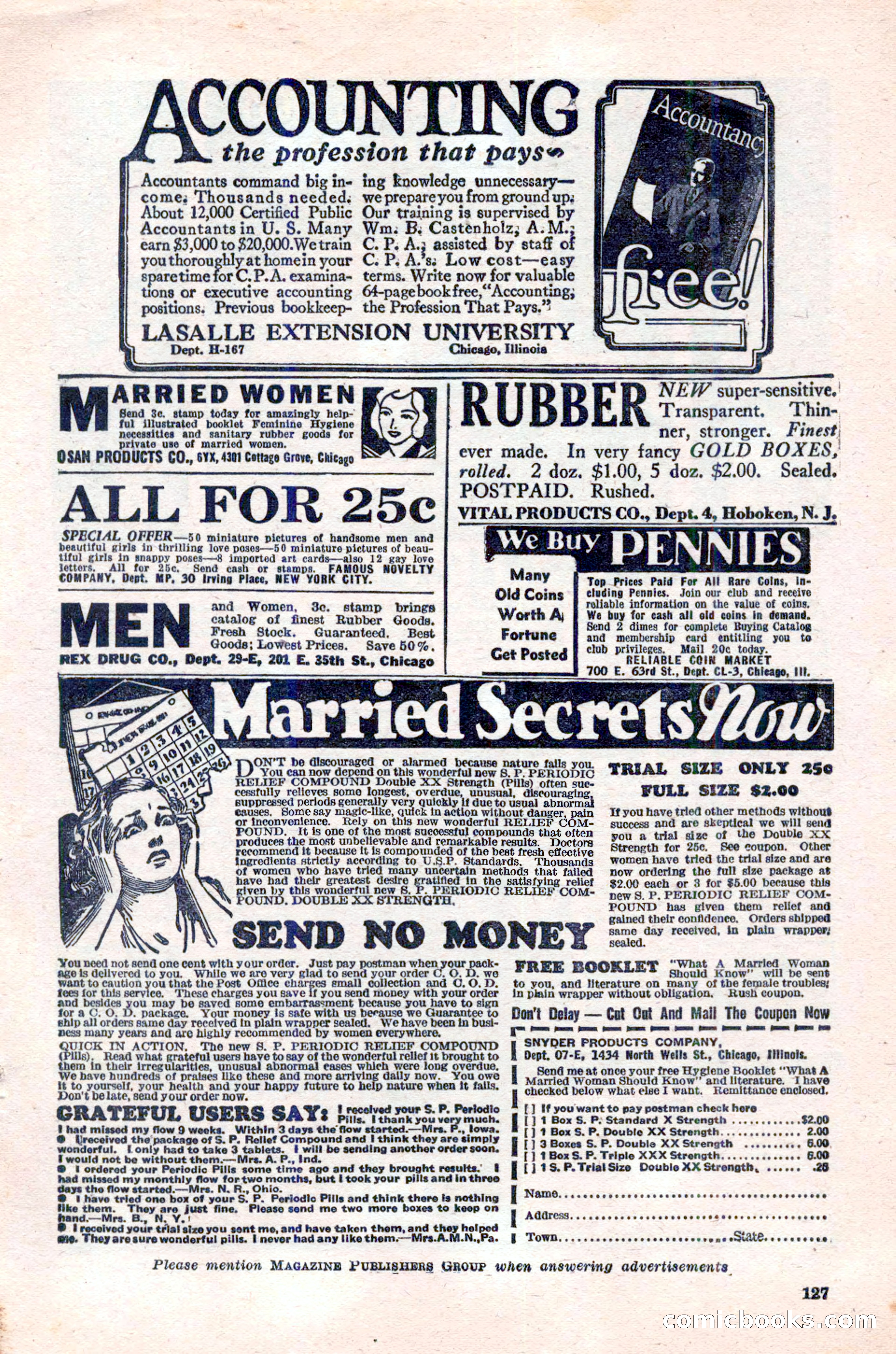 Spy Novels Magazine, June 1935 — page 119 of 122