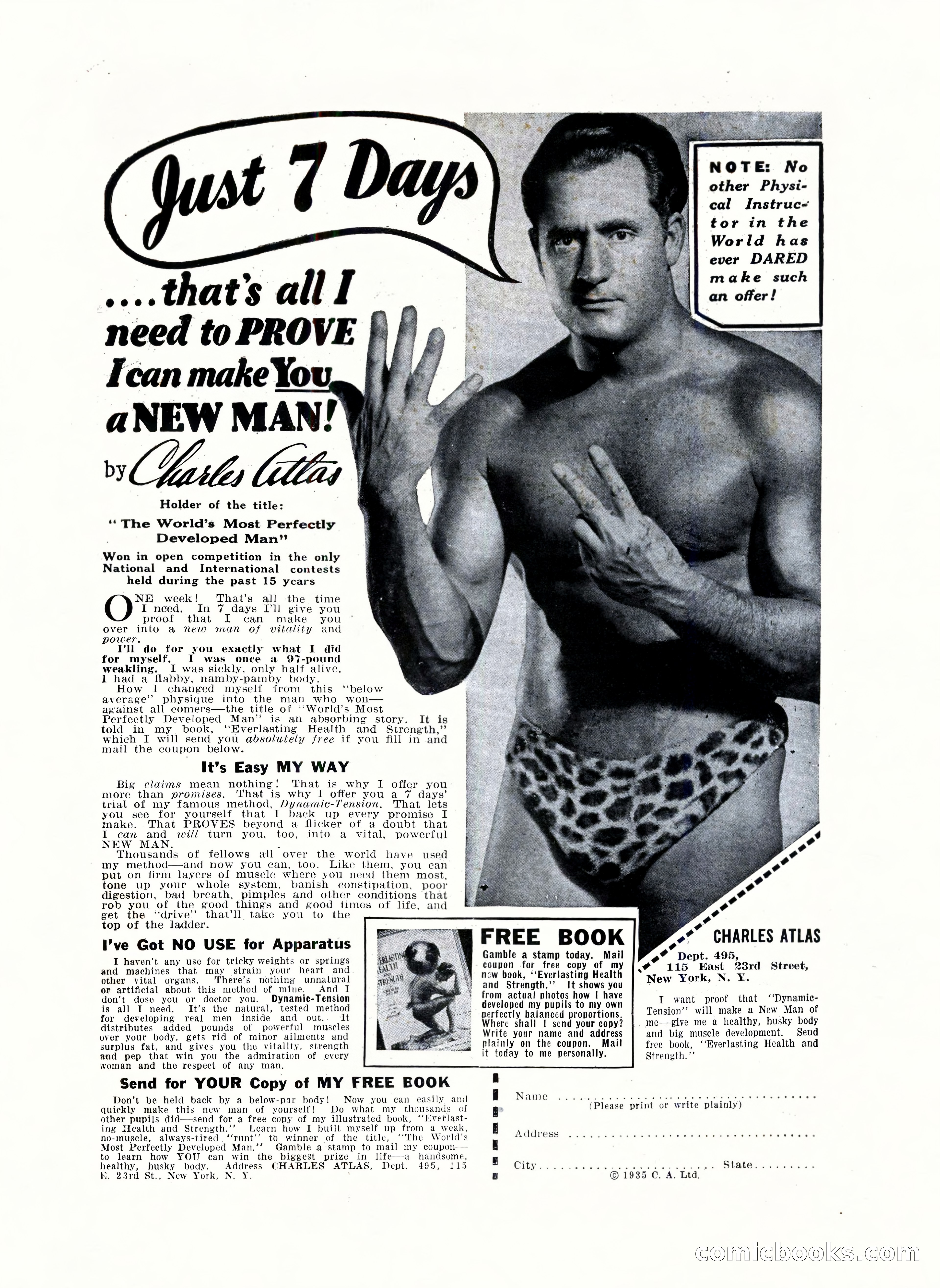 Spy Novels Magazine, June 1935 — page 121 of 122