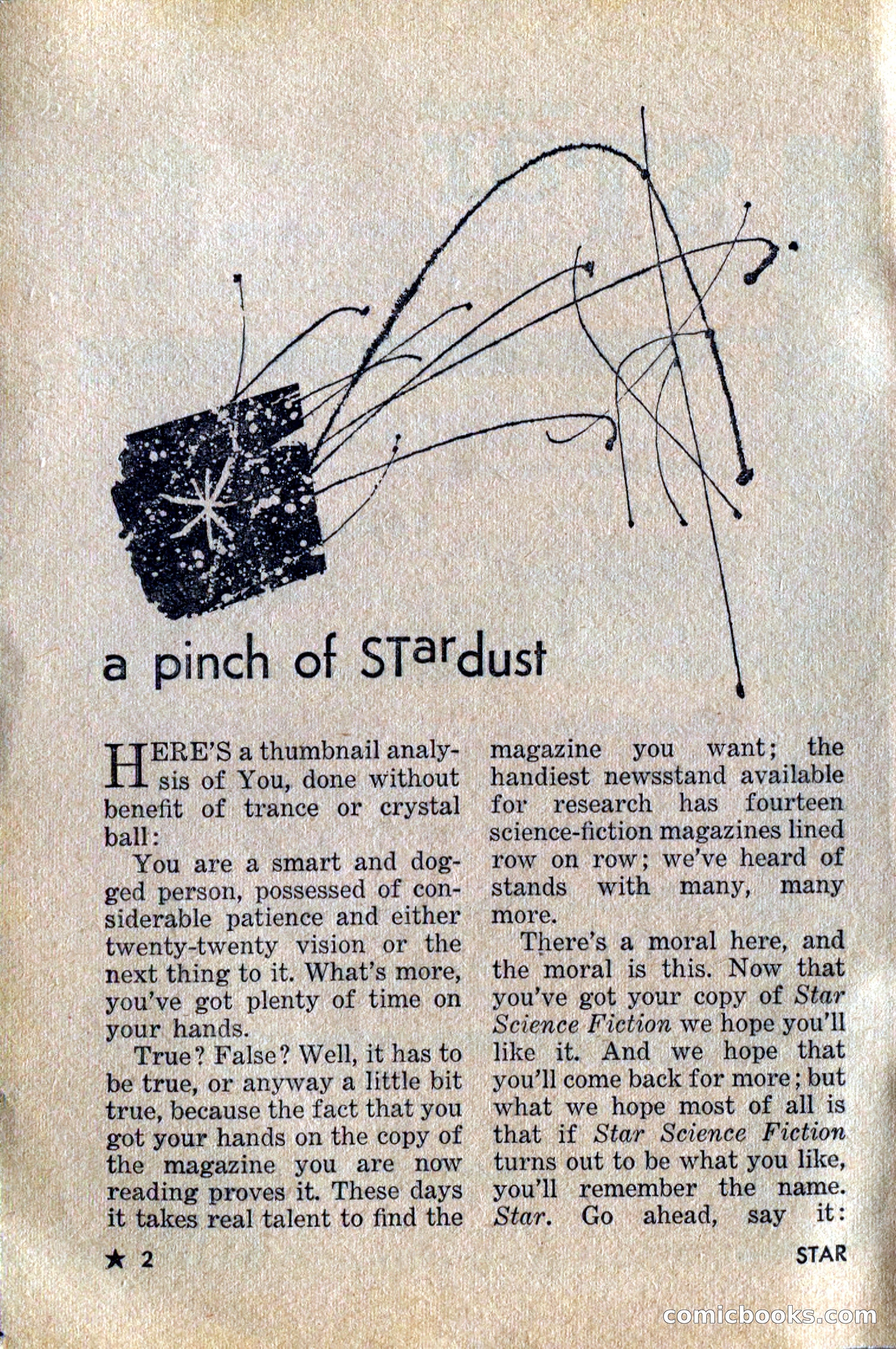 Star Science Fiction, January 1958 — page 4 of 132