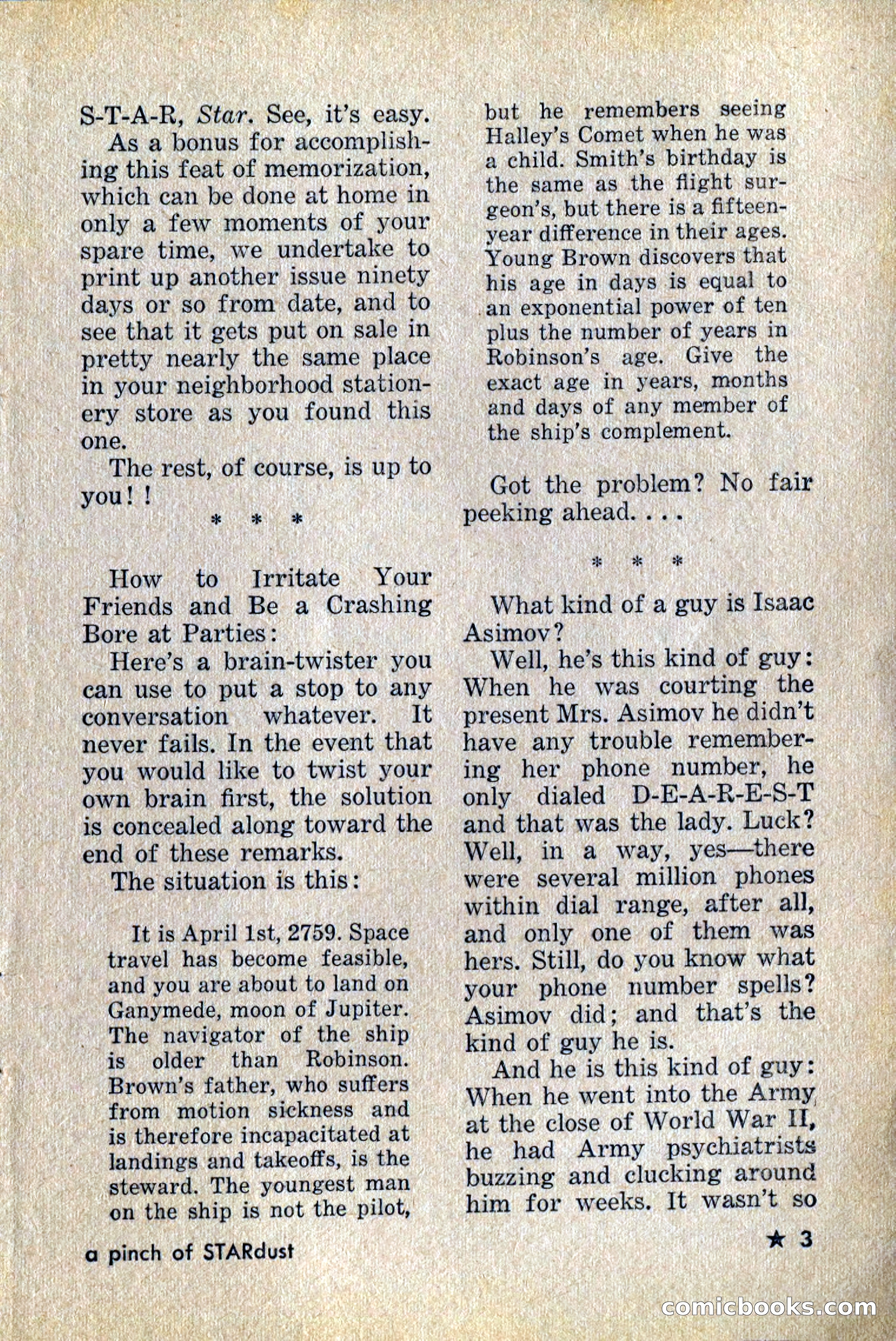 Star Science Fiction, January 1958 — page 5 of 132