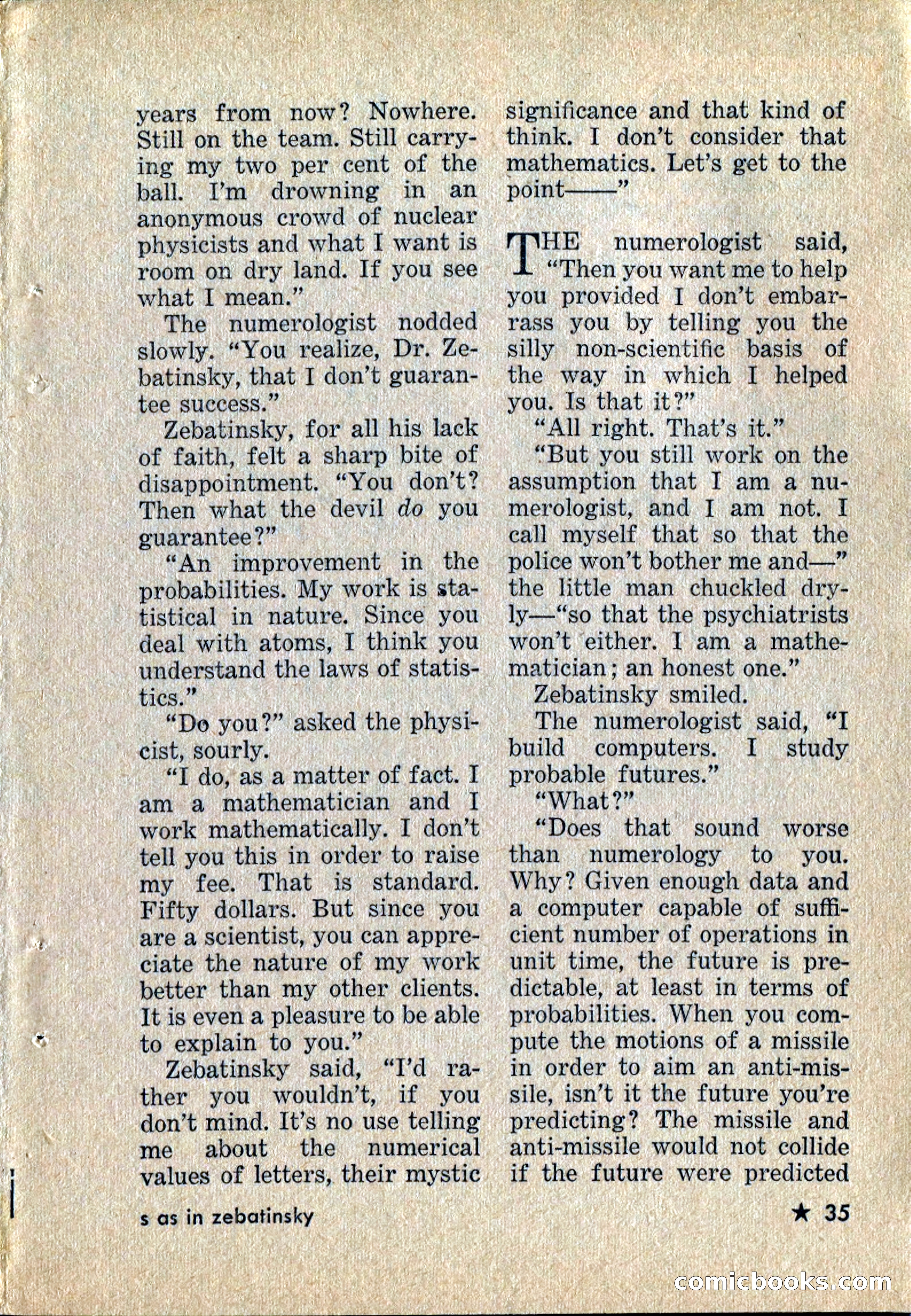 Star Science Fiction, January 1958 — page 37 of 132