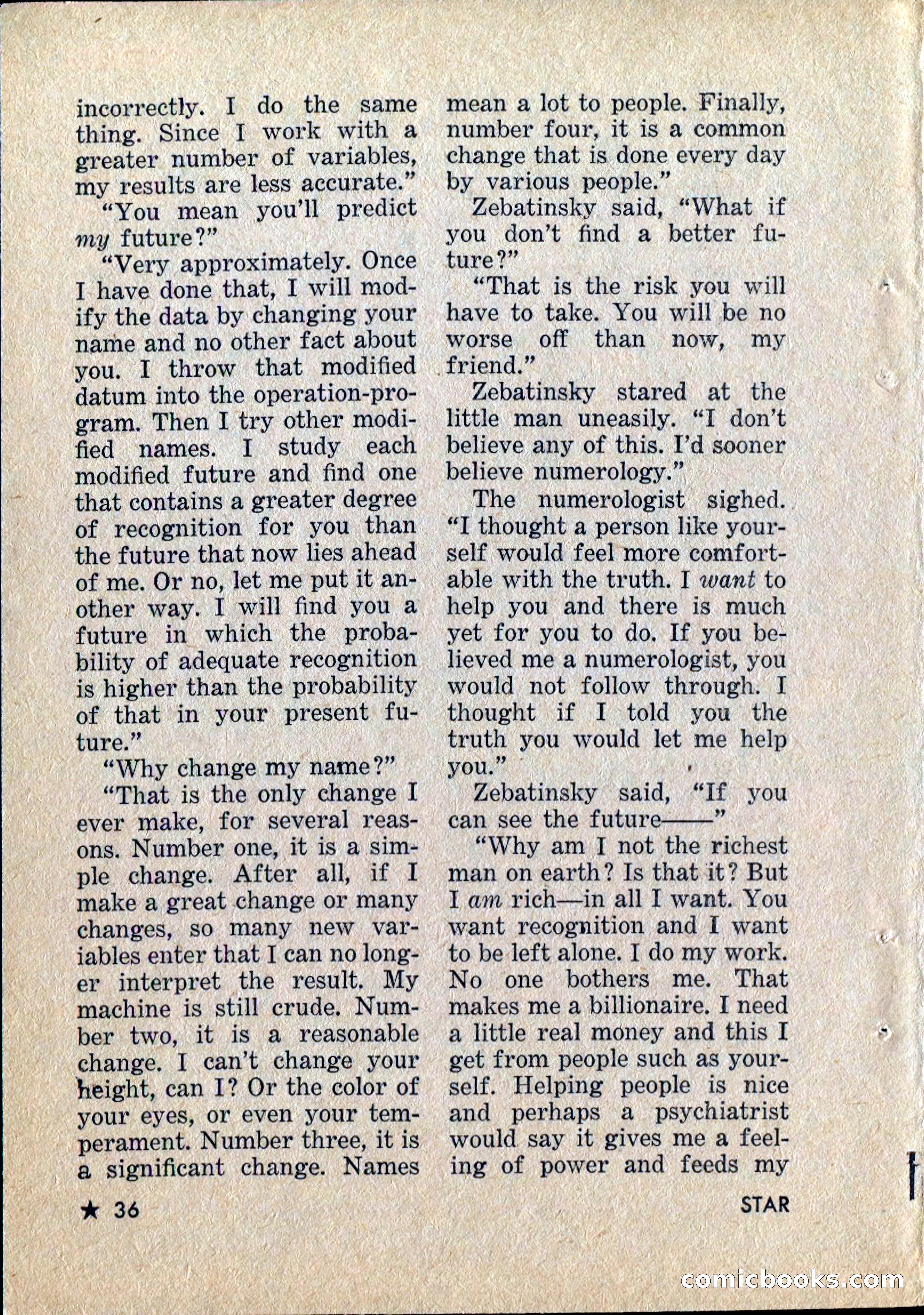 Star Science Fiction, January 1958 — page 38 of 132