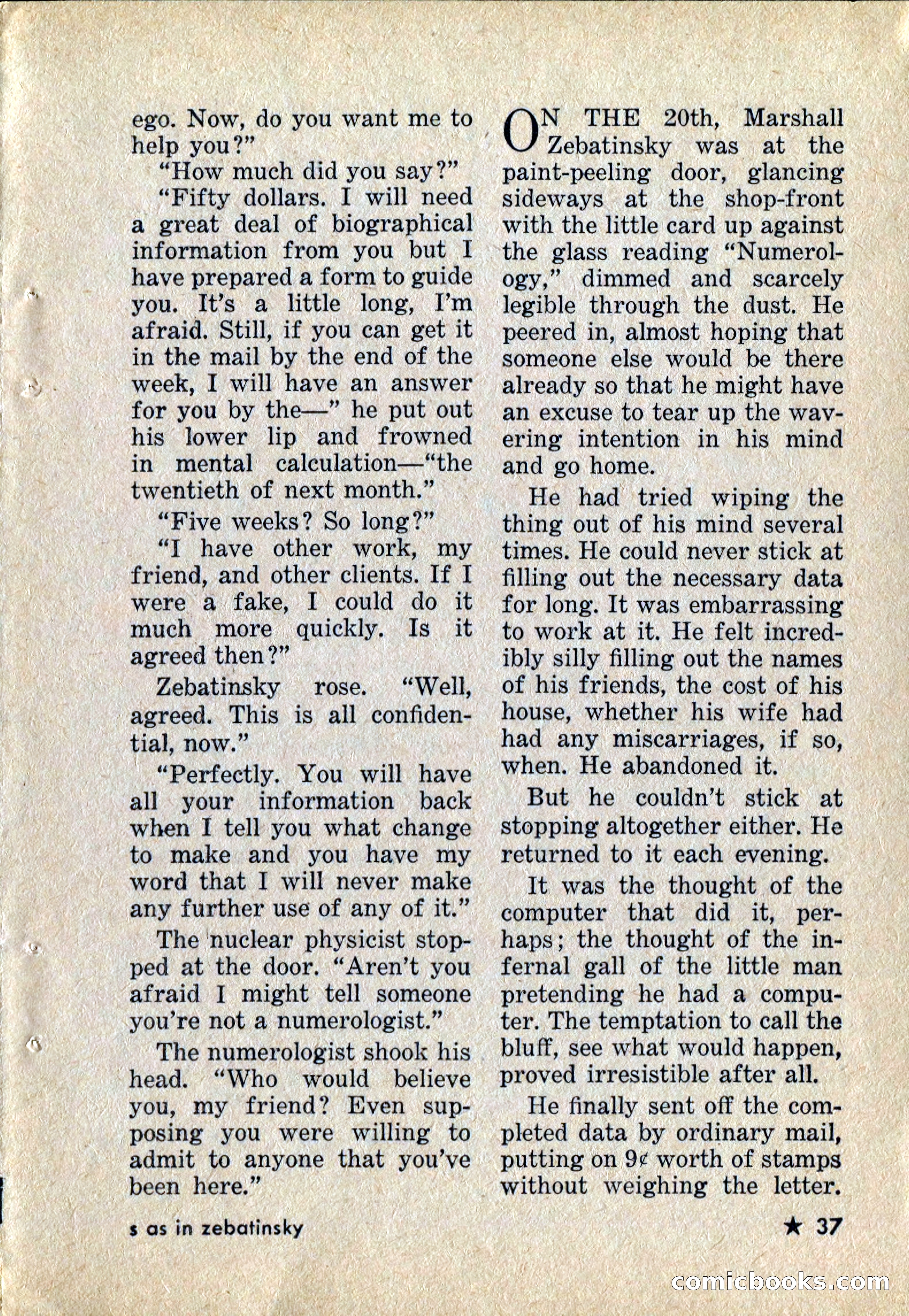 Star Science Fiction, January 1958 — page 39 of 132