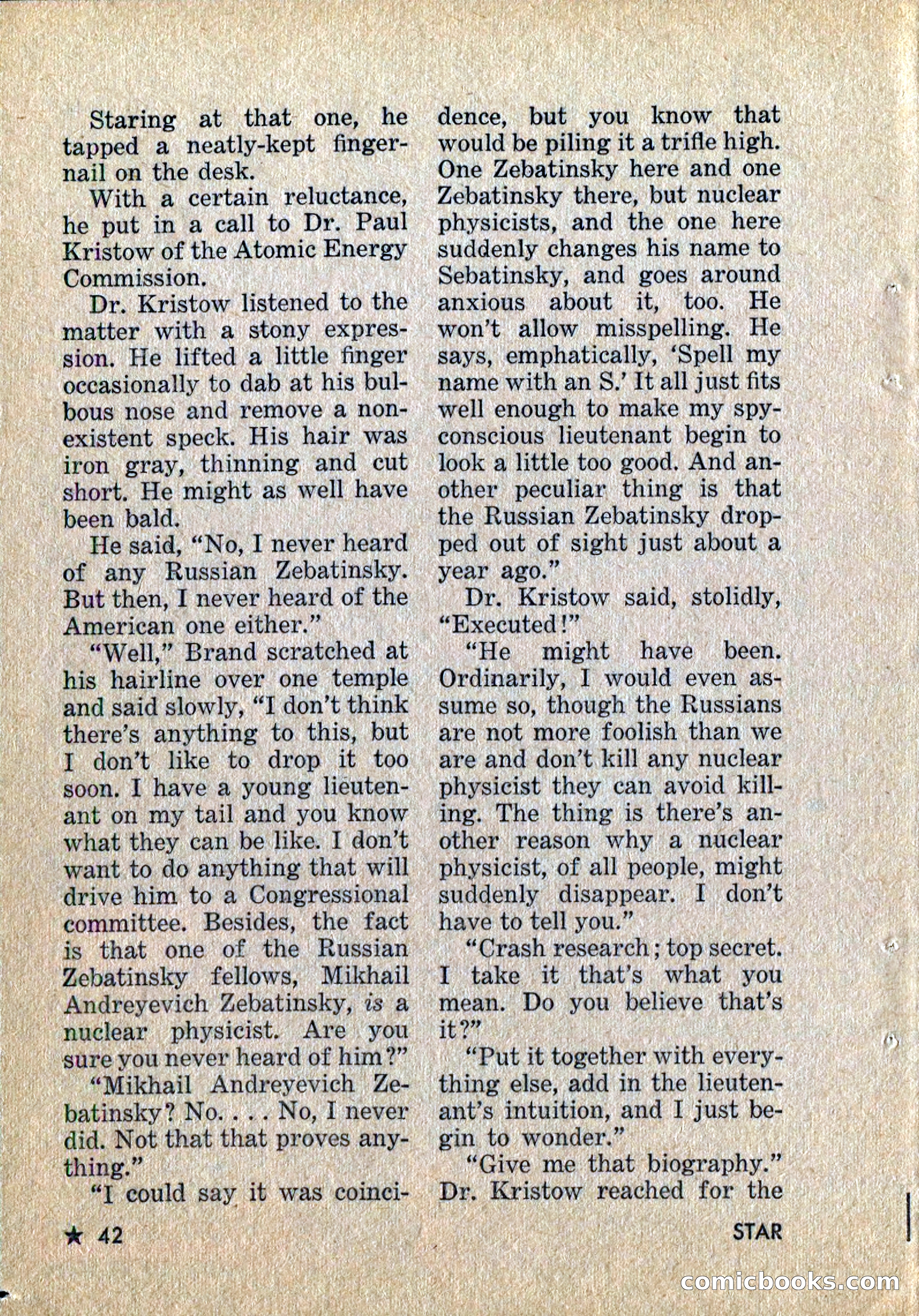 Star Science Fiction, January 1958 — page 44 of 132