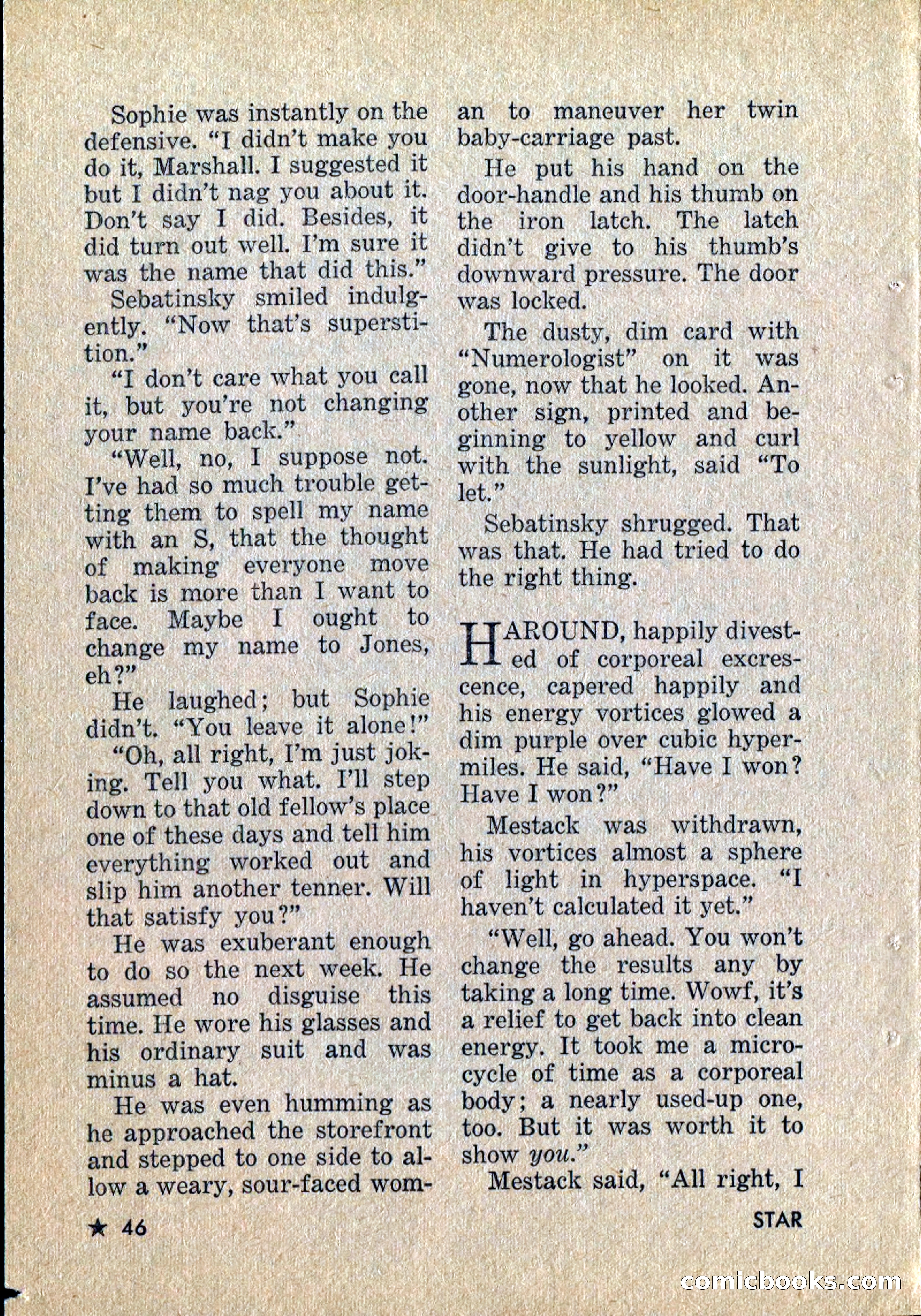 Star Science Fiction, January 1958 — page 48 of 132