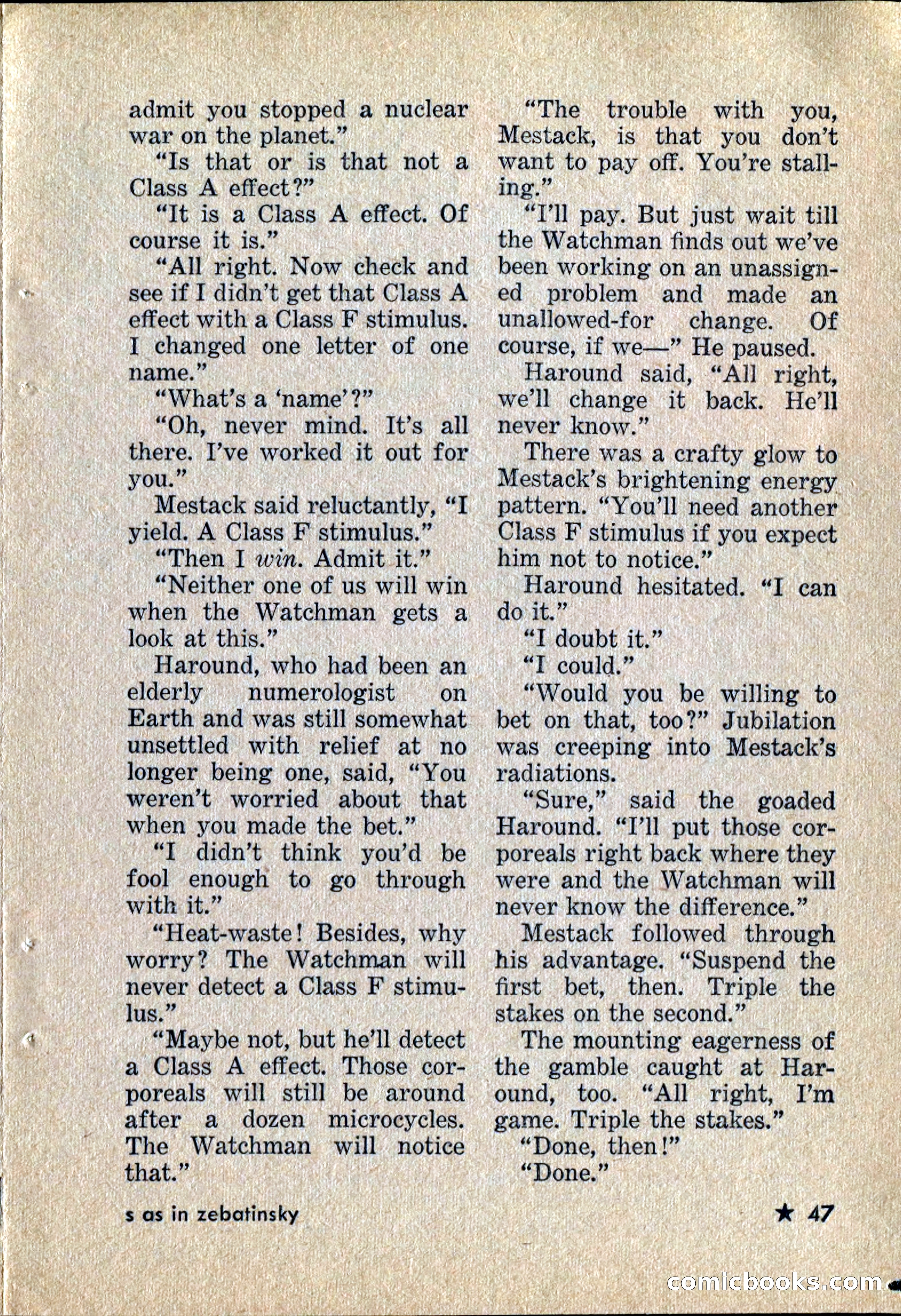 Star Science Fiction, January 1958 — page 49 of 132